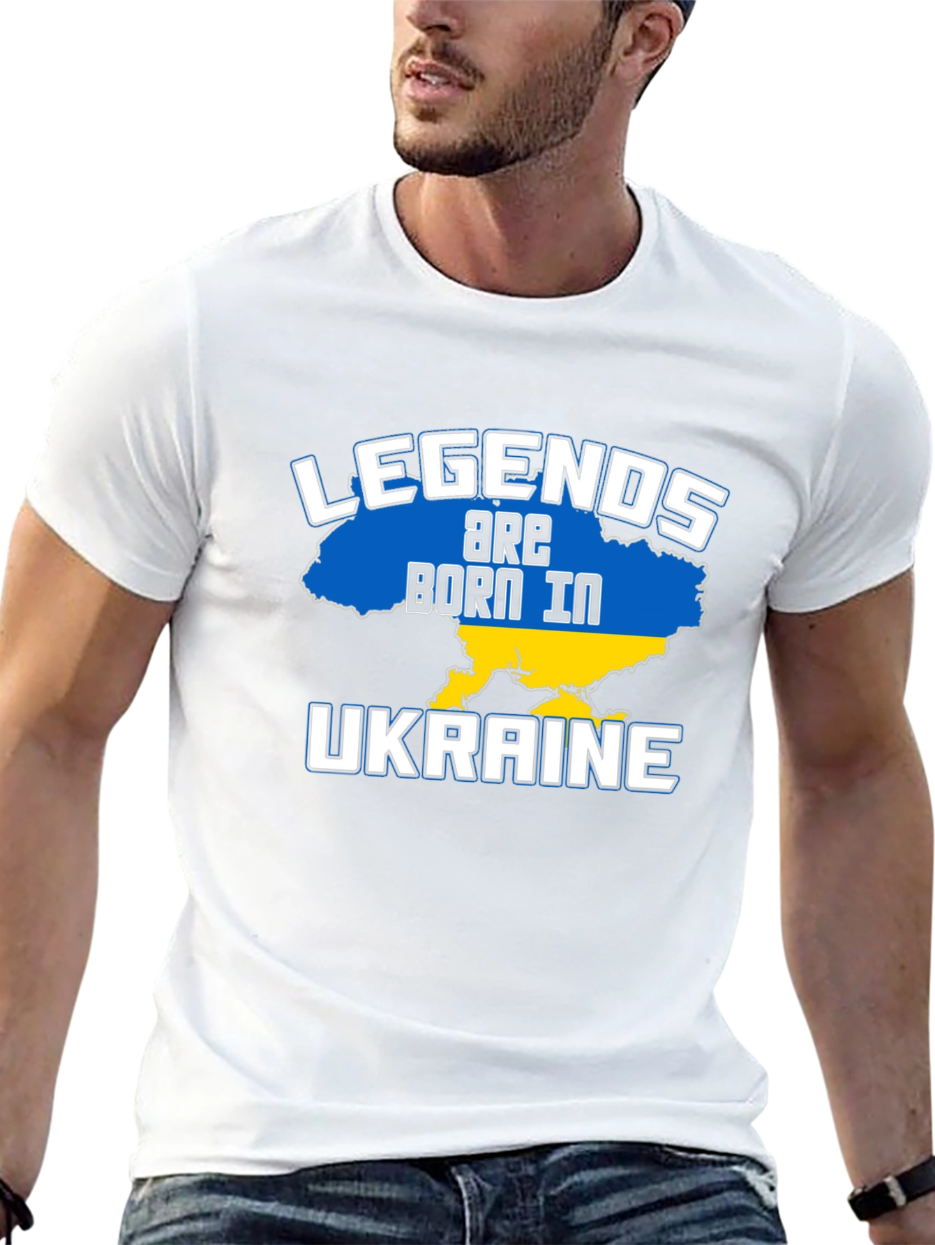 Legends Born In Ukraine Graphic Tee