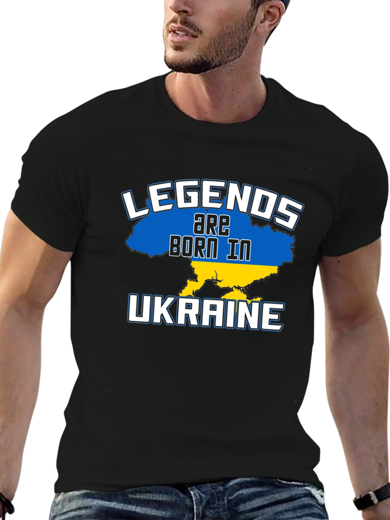 Legends Born In Ukraine Graphic Tee