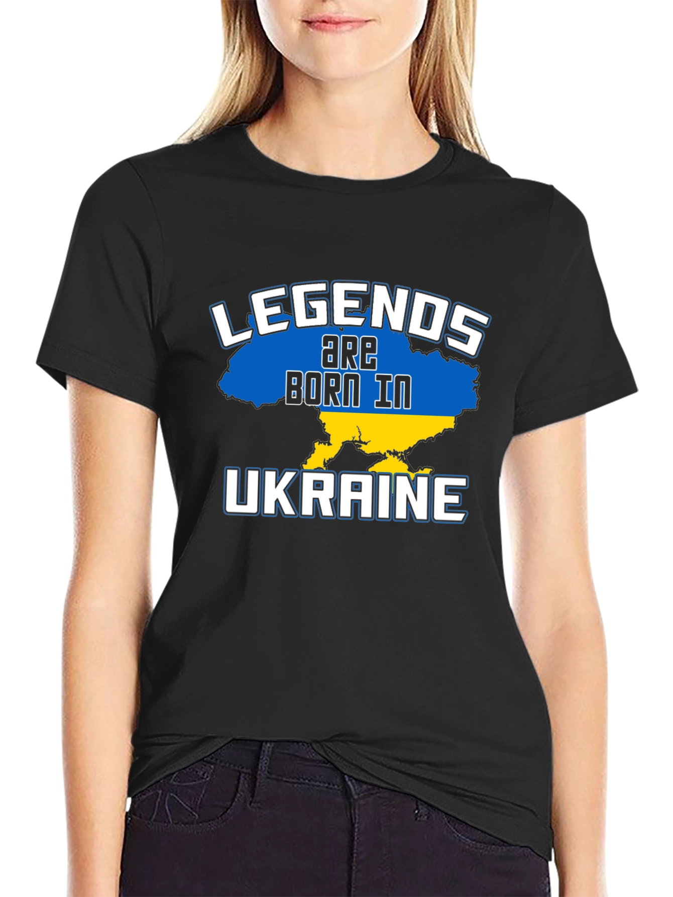 Legends Born In Ukraine Graphic Tee