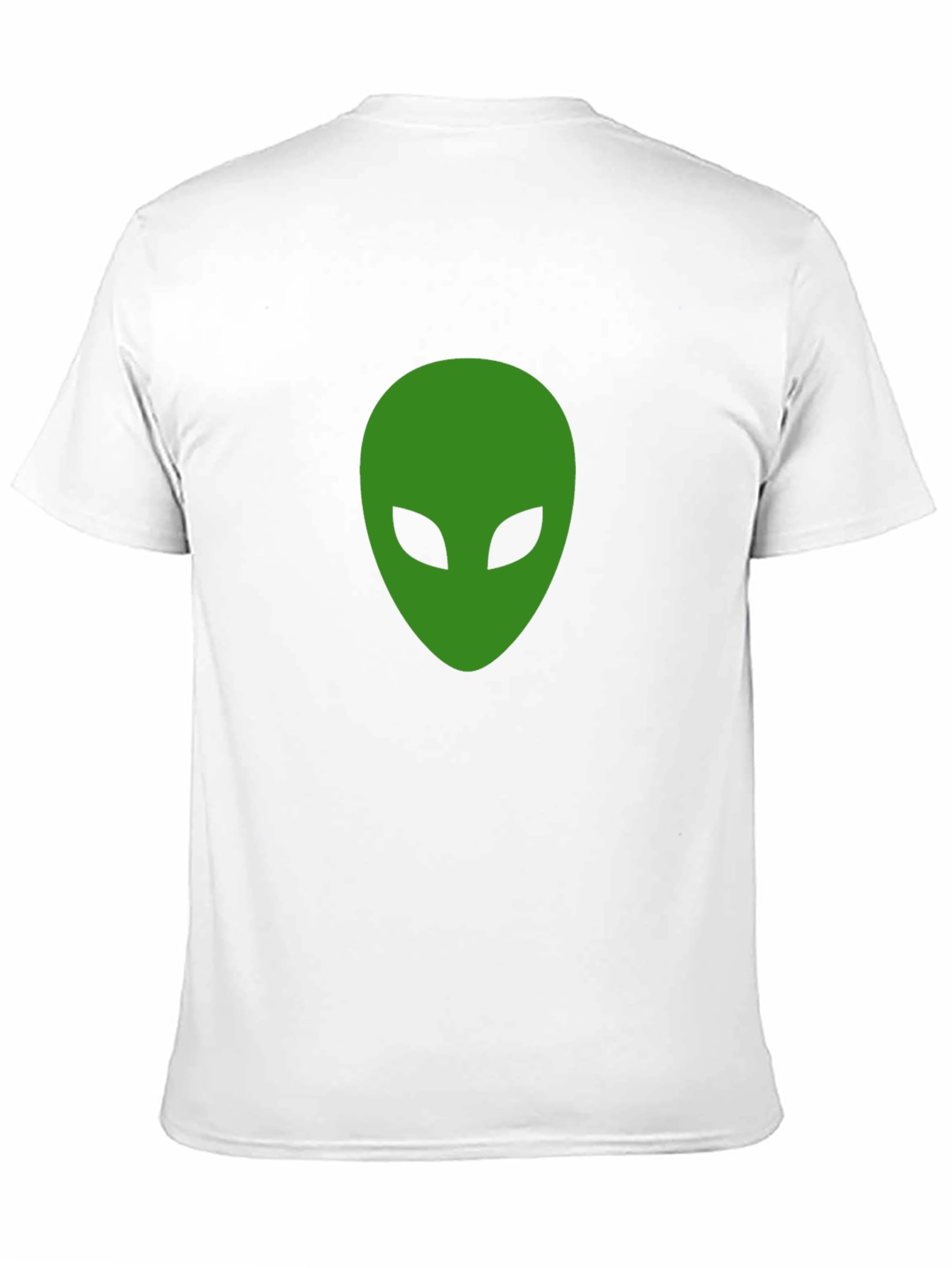 Alien Head Graphic Black T-Shirt