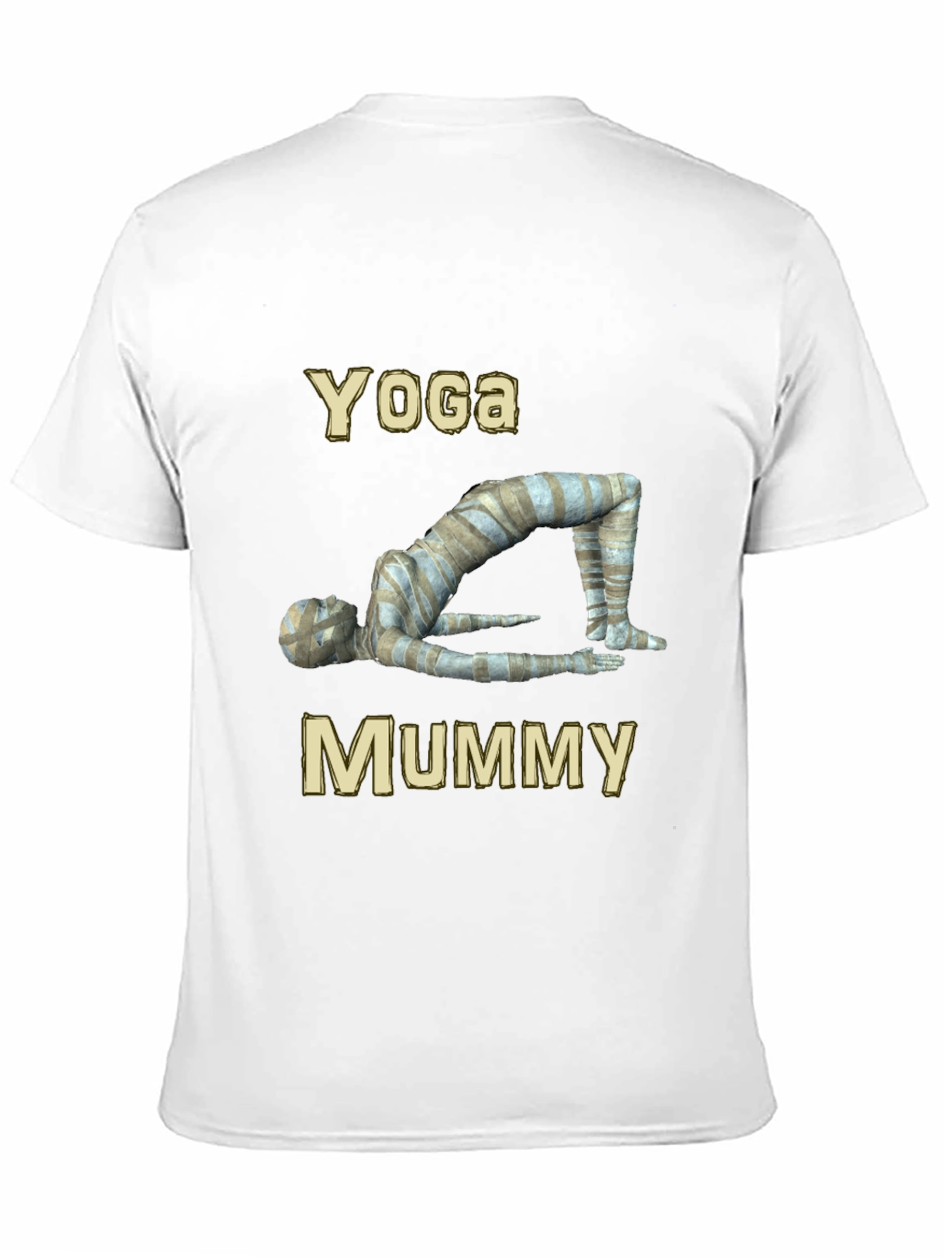 Yoga Mummy Graphic T-Shirt - Relax in Style