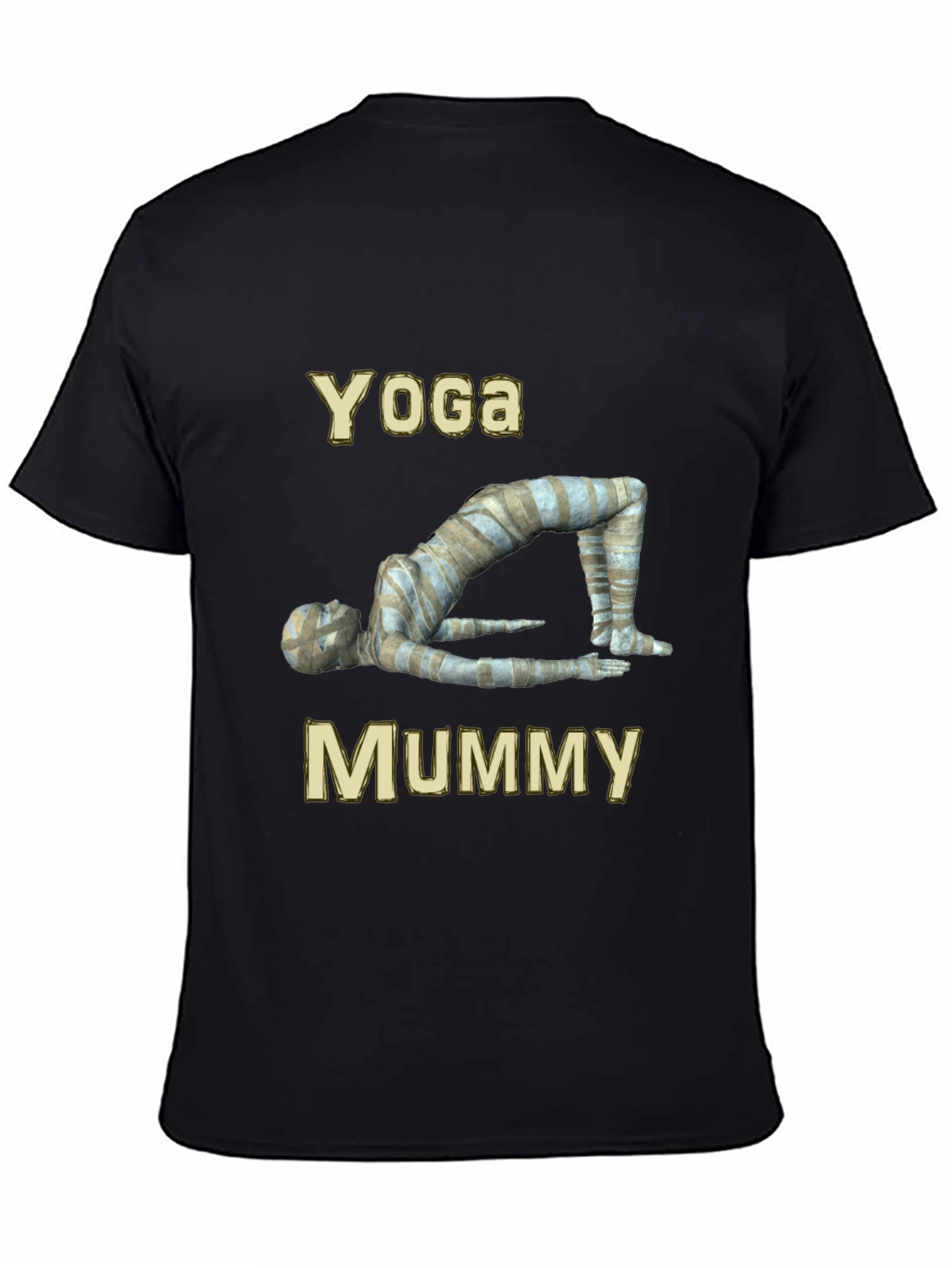 Yoga Mummy Graphic T-Shirt - Relax in Style