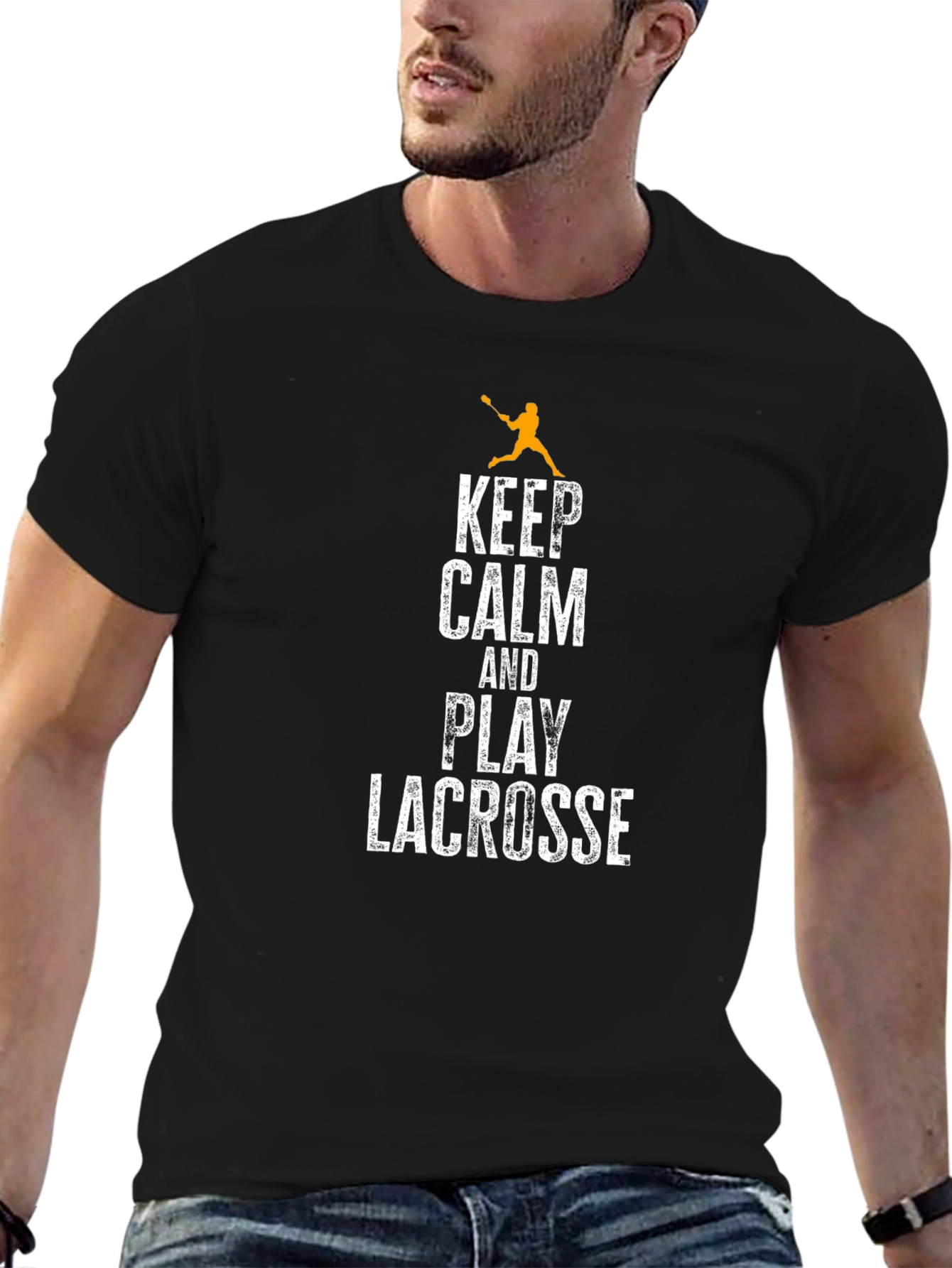 Keep Calm Lacrosse T-Shirt: Play Like a Pro!