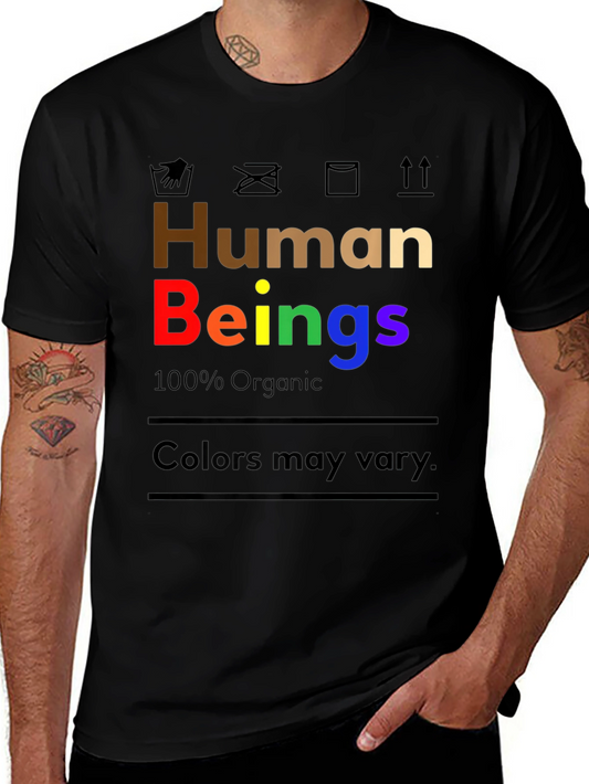 Human Beings Organic Cotton Graphic T-Shirt