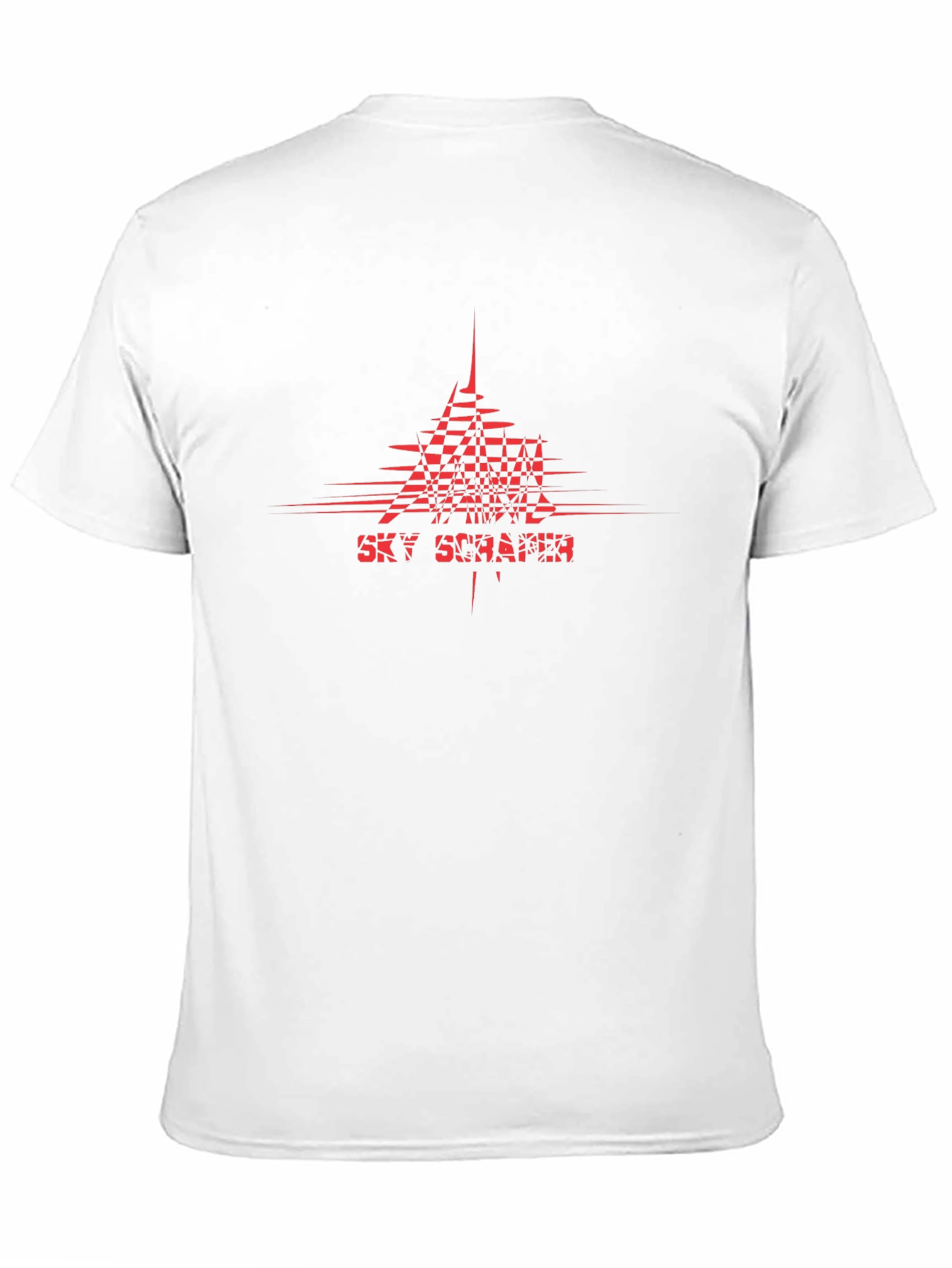 Sky Scraper Graphic Tee - Modern Geometric Design