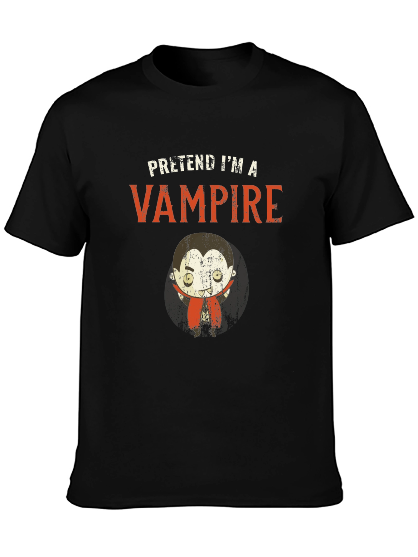 Pretend Im A Vampire Funny Halloween T-Shirt