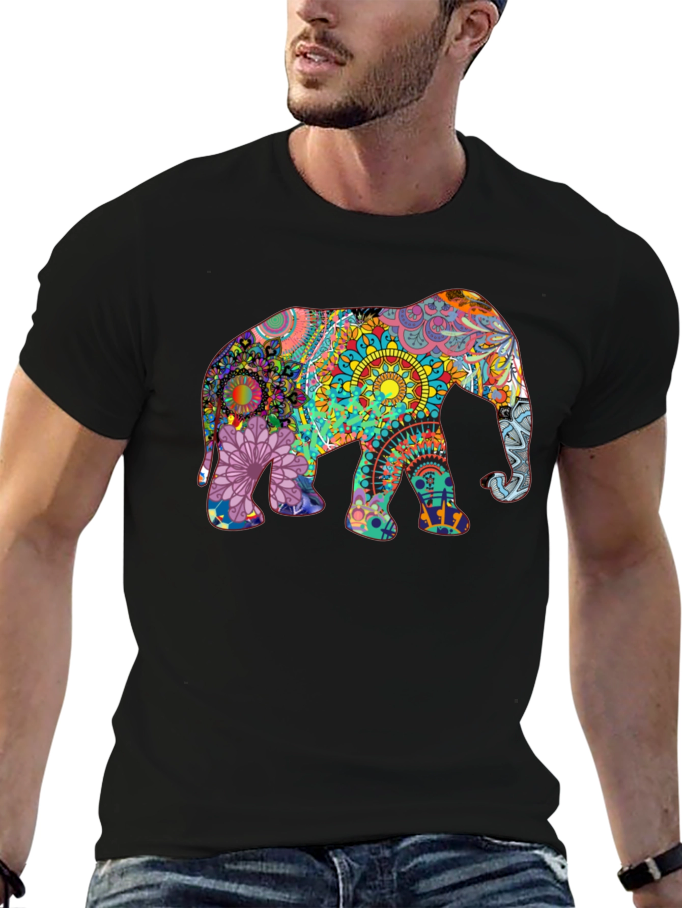 Elephant Mandala T-Shirt