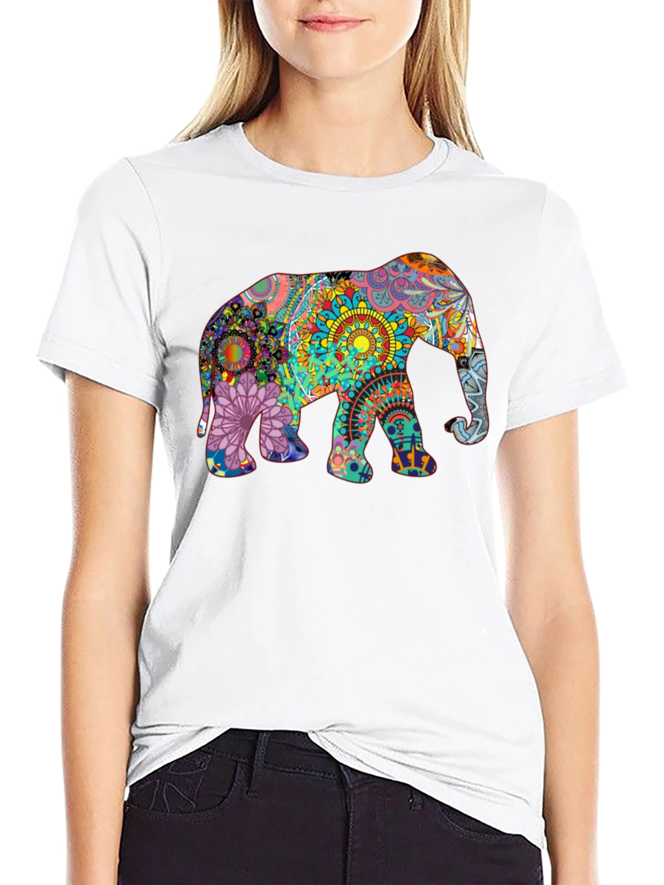 Elephant Mandala T-Shirt