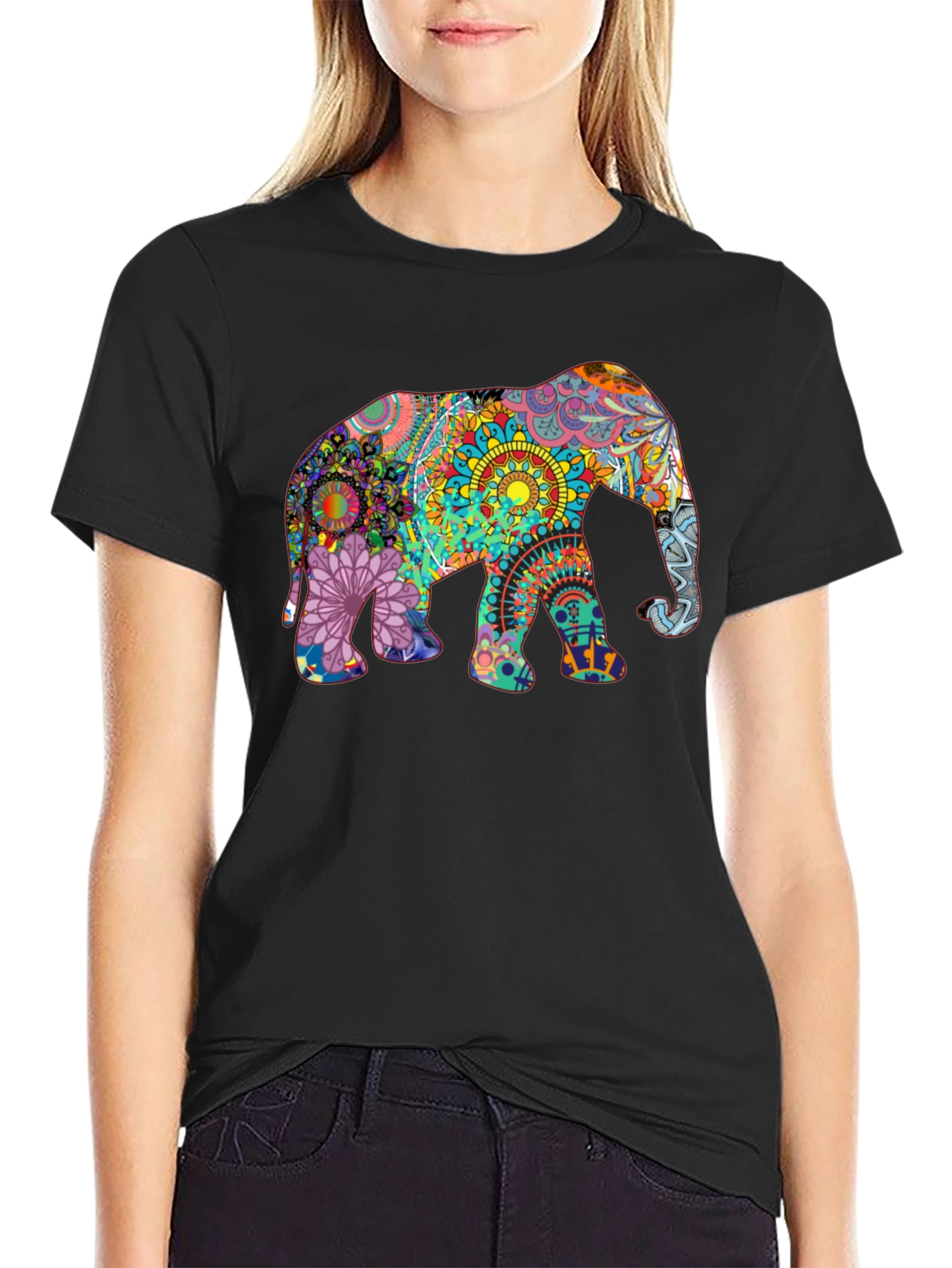 Elephant Mandala T-Shirt