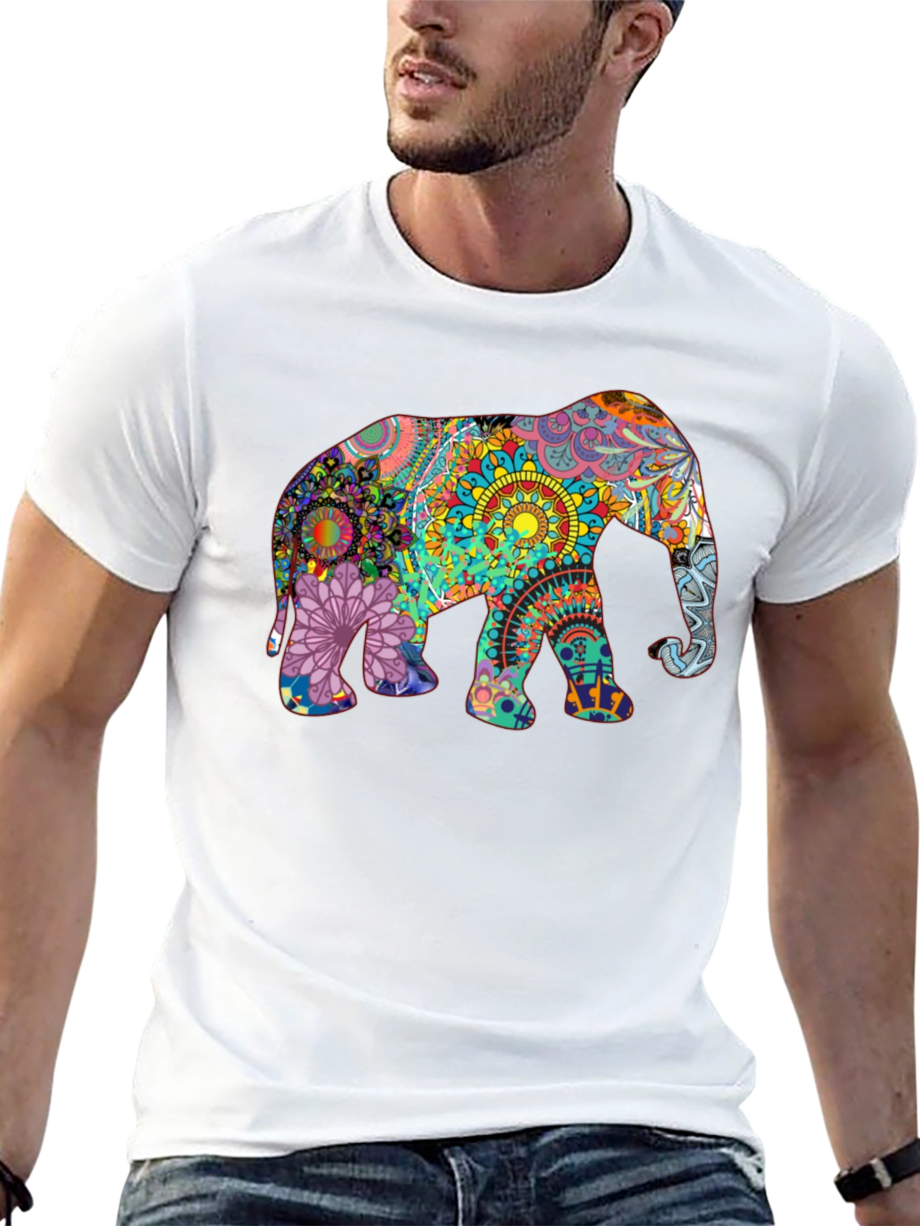 Elephant Mandala T-Shirt