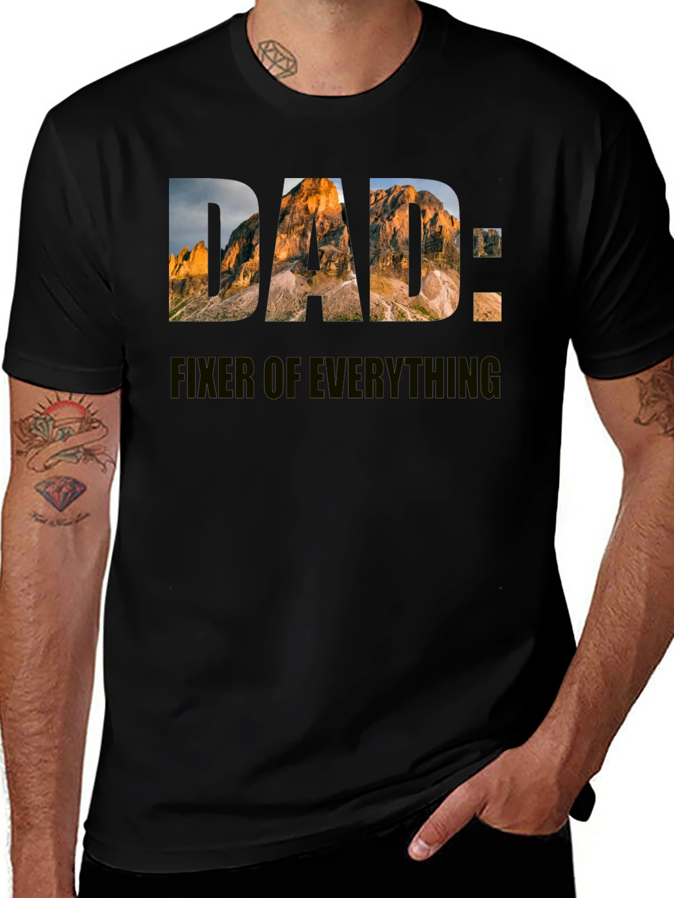 Dad Fixer of Everything Graphic Tee