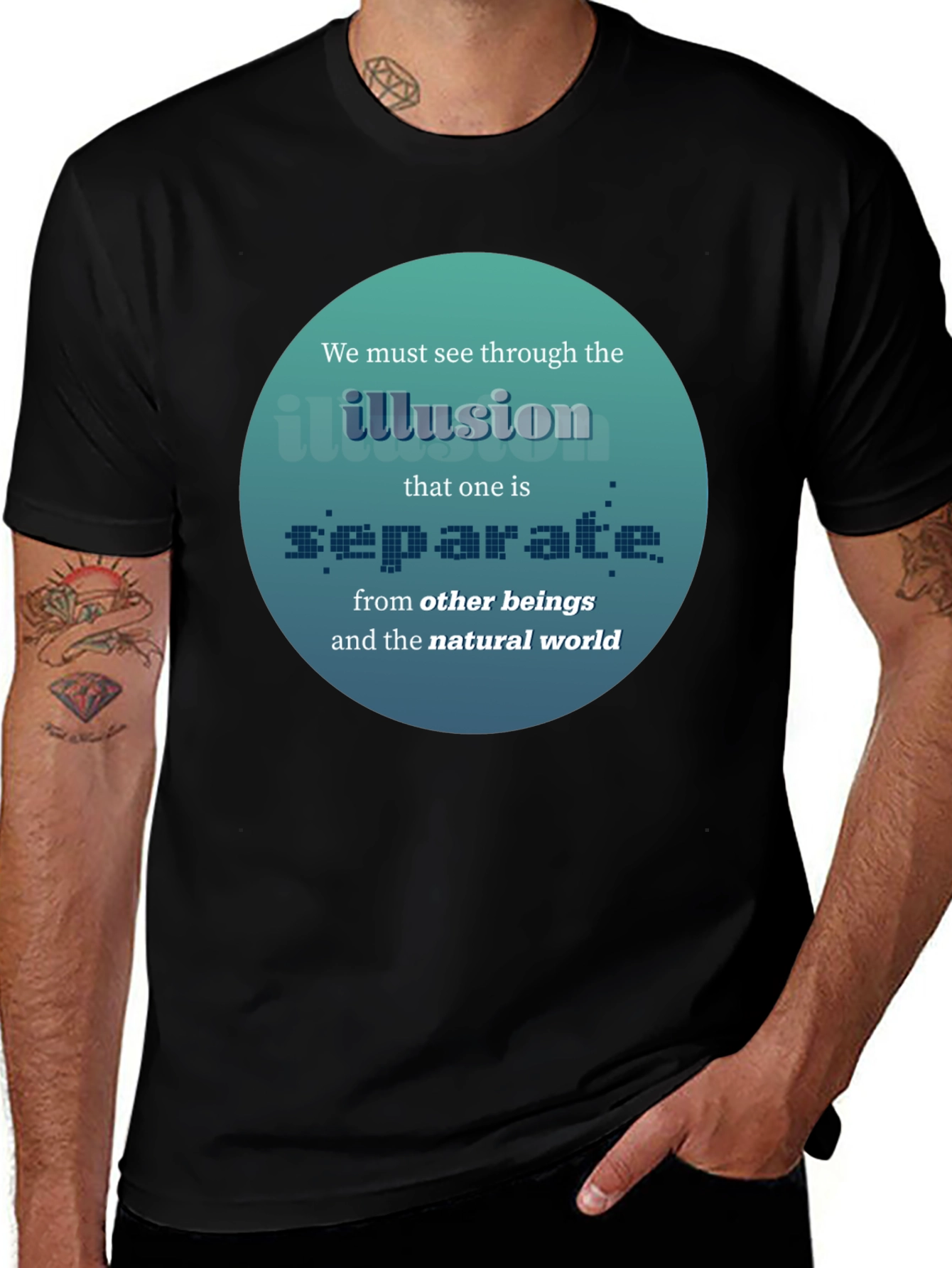 Illusion T-Shirt: See Through Separation