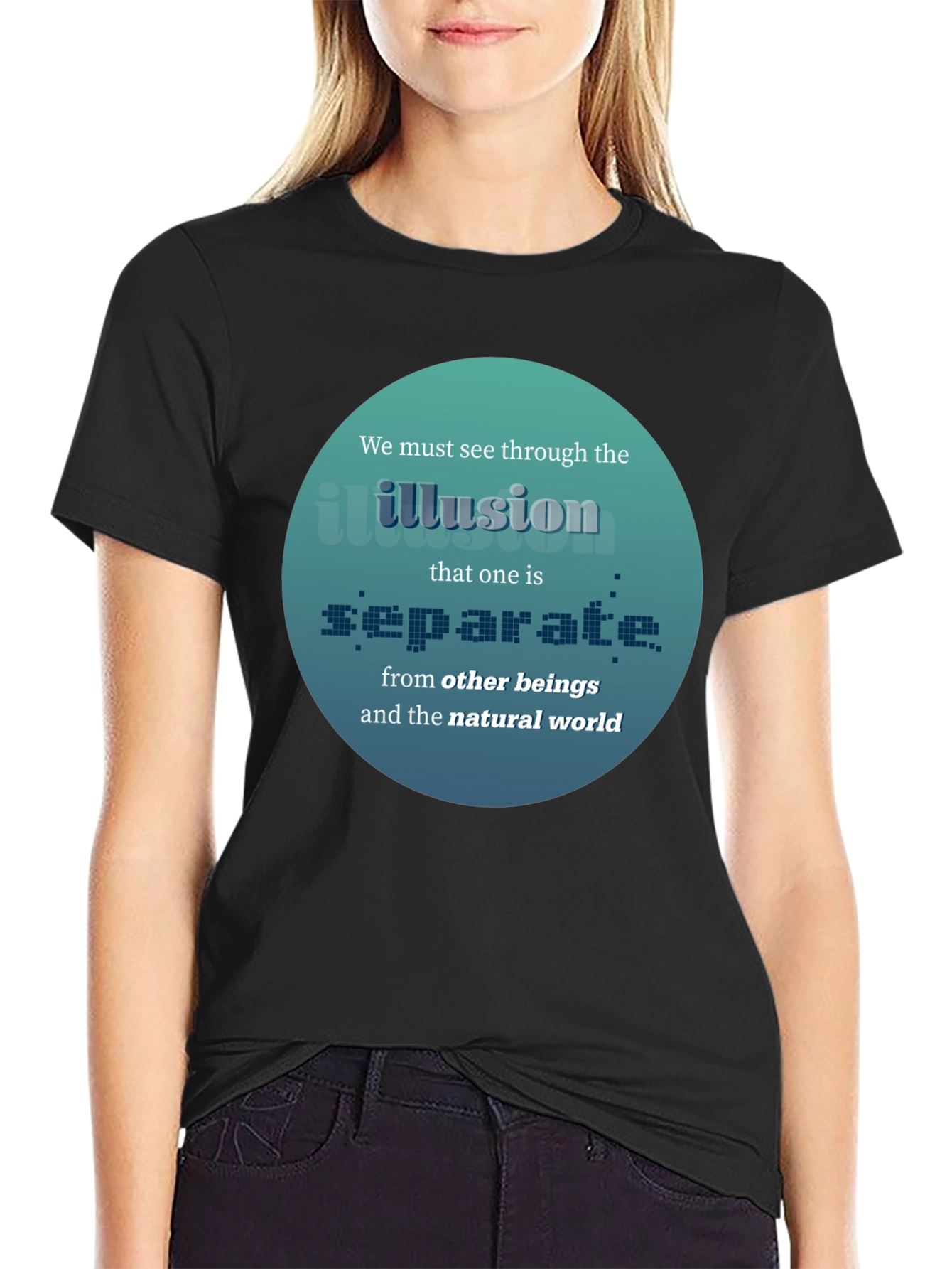 Illusion T-Shirt: See Through Separation