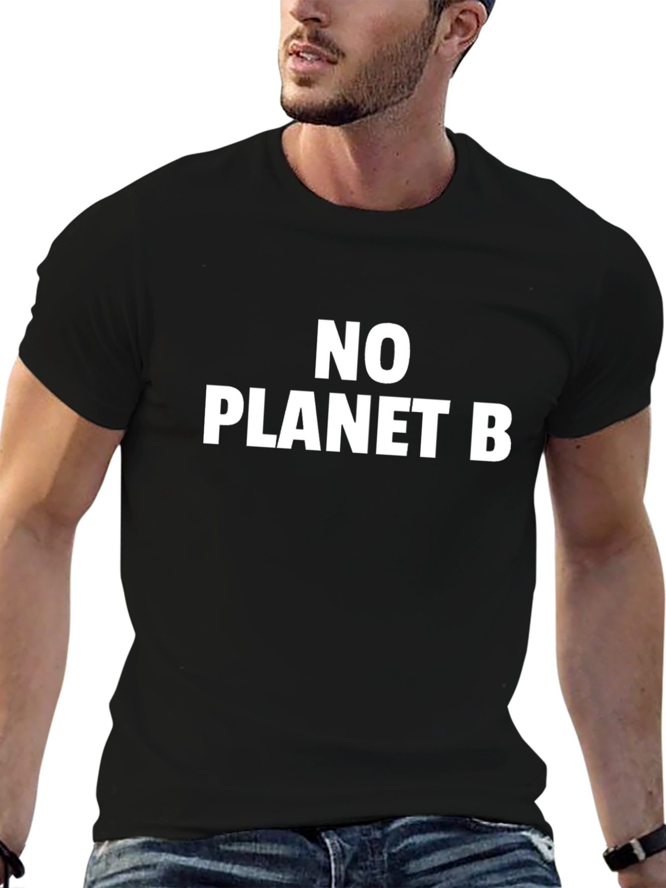 No Planet B Graphic T-Shirt - Eco-Friendly Statement Tee