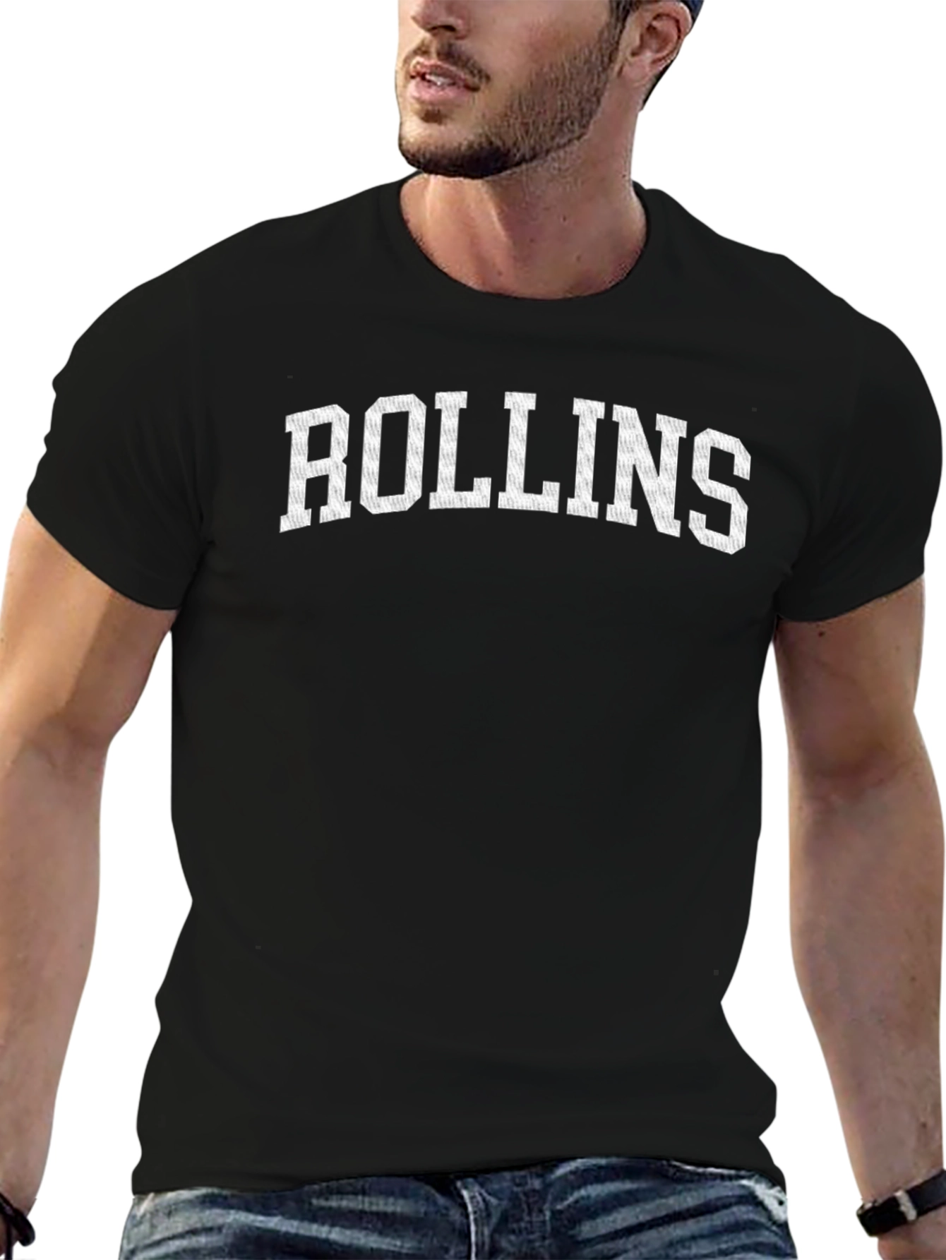 ROLLINS Graphic Tee - Classic Black T-Shirt