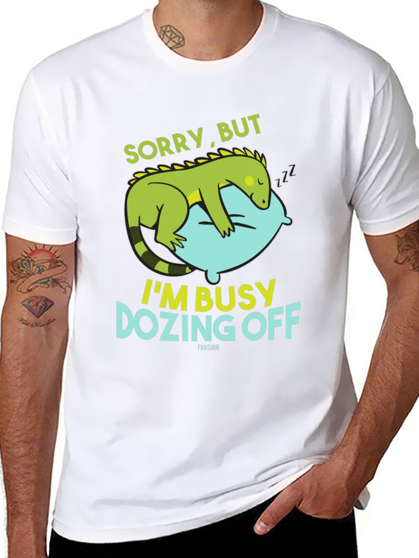 Sorry But Im Busy Dozing Off Graphic T-Shirt
