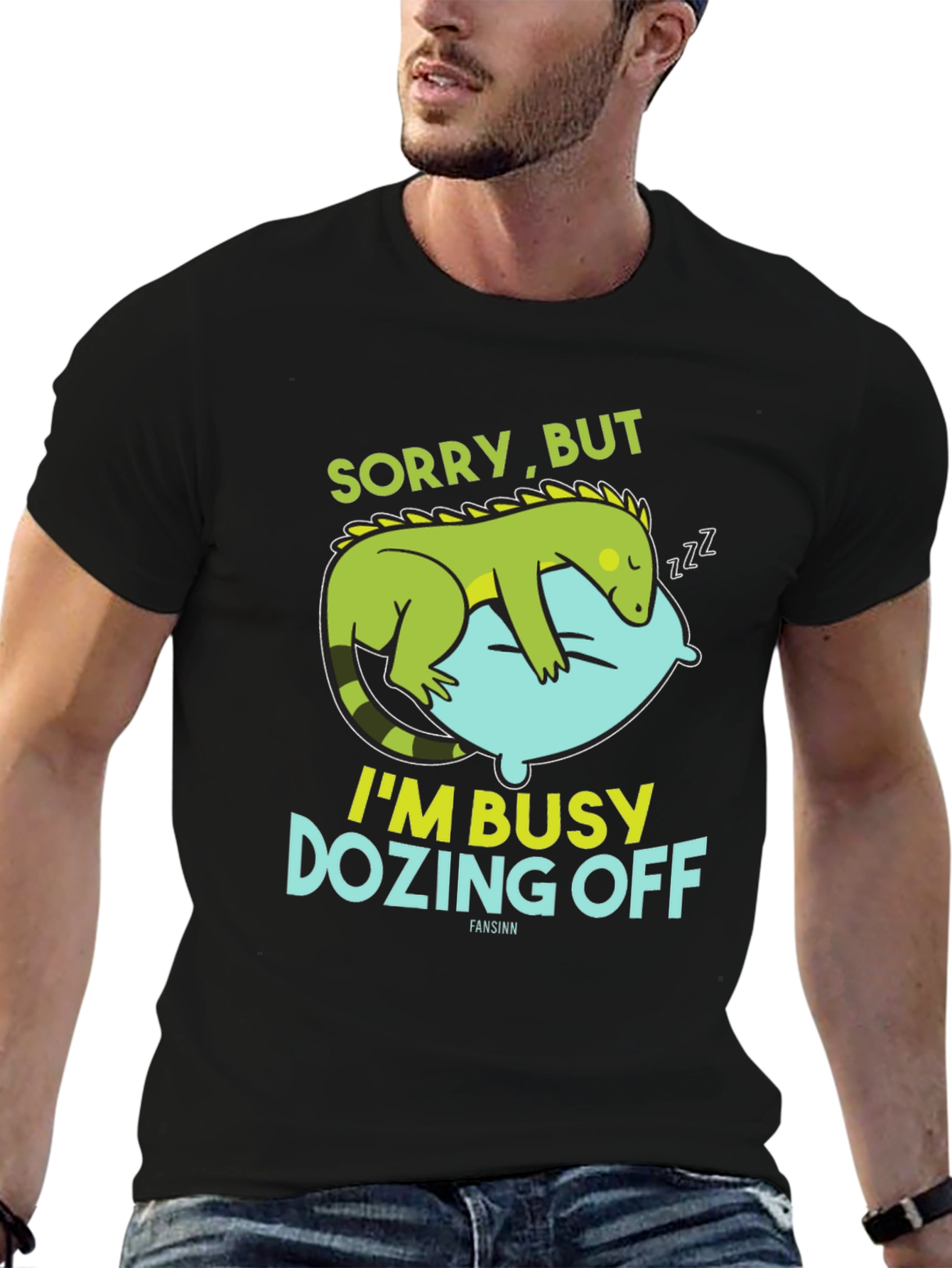 Sorry But Im Busy Dozing Off Graphic T-Shirt