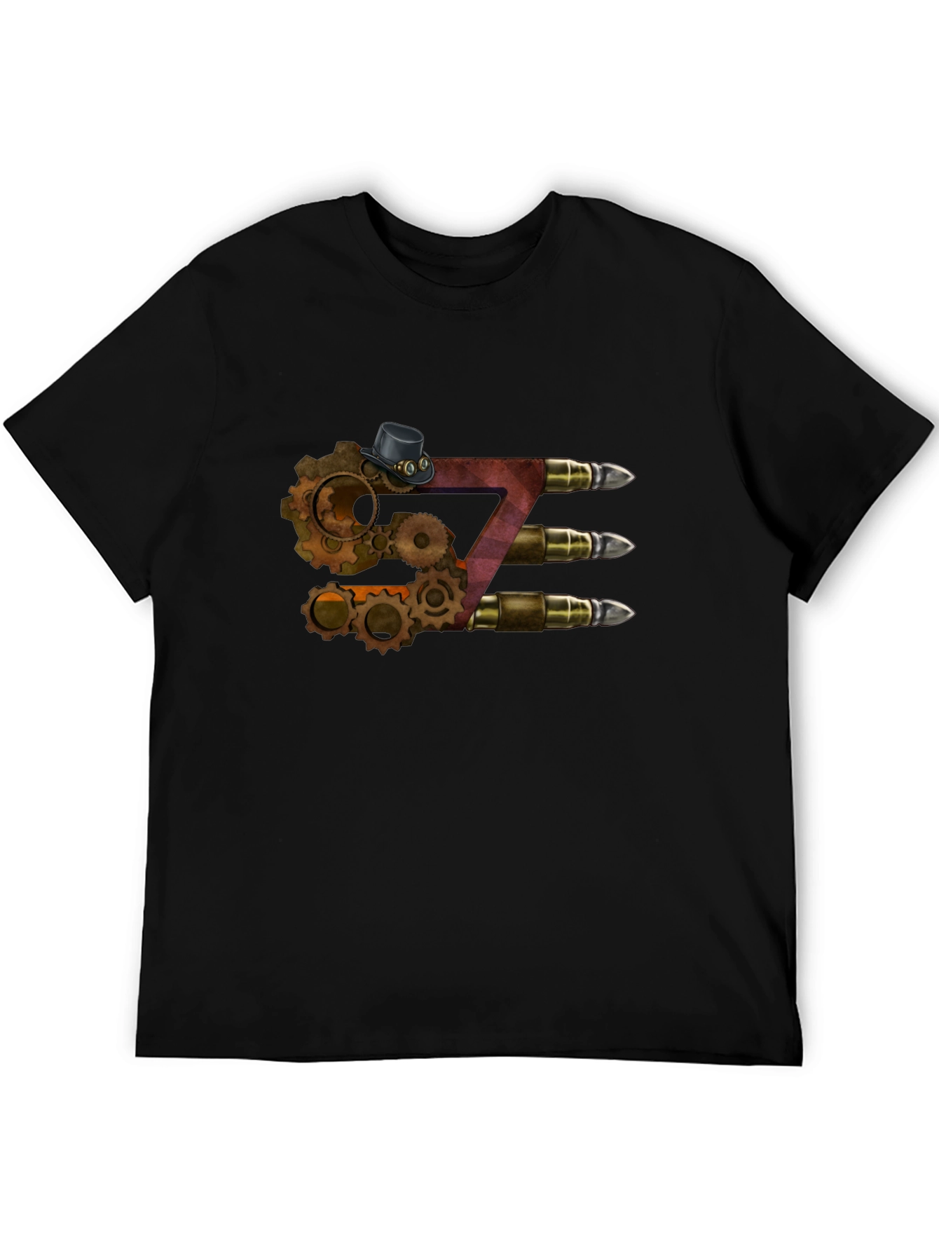 Steampunk Z Letter T-Shirt