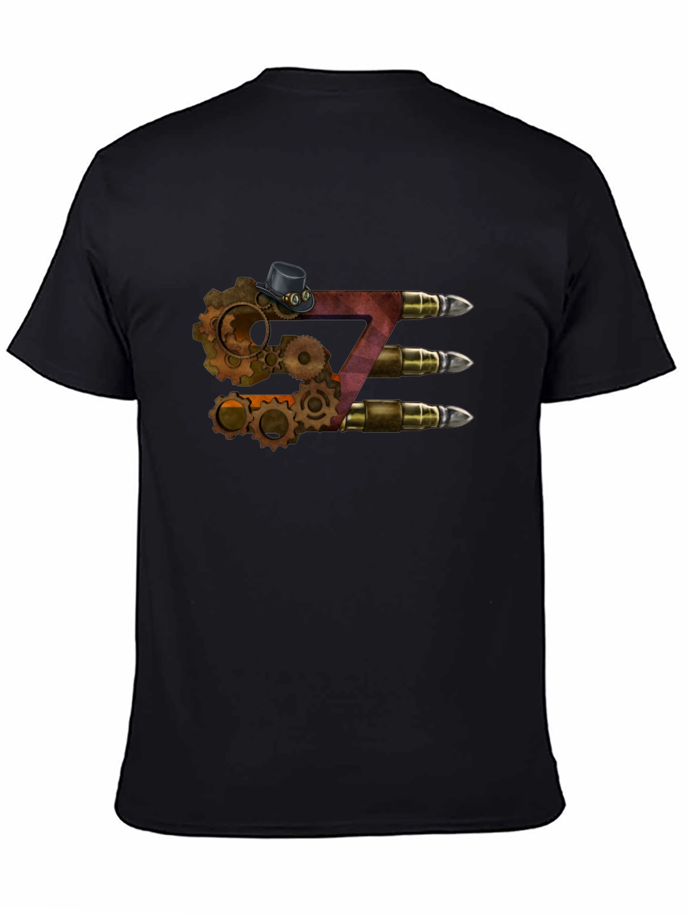 Steampunk Z Letter T-Shirt