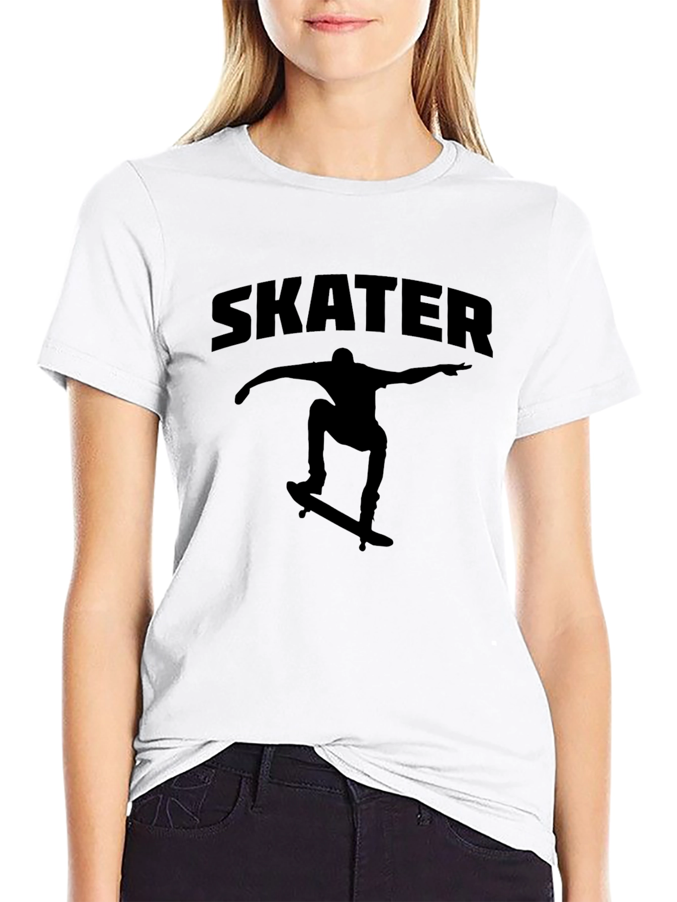 Skater Graphic Tee - Ride On!