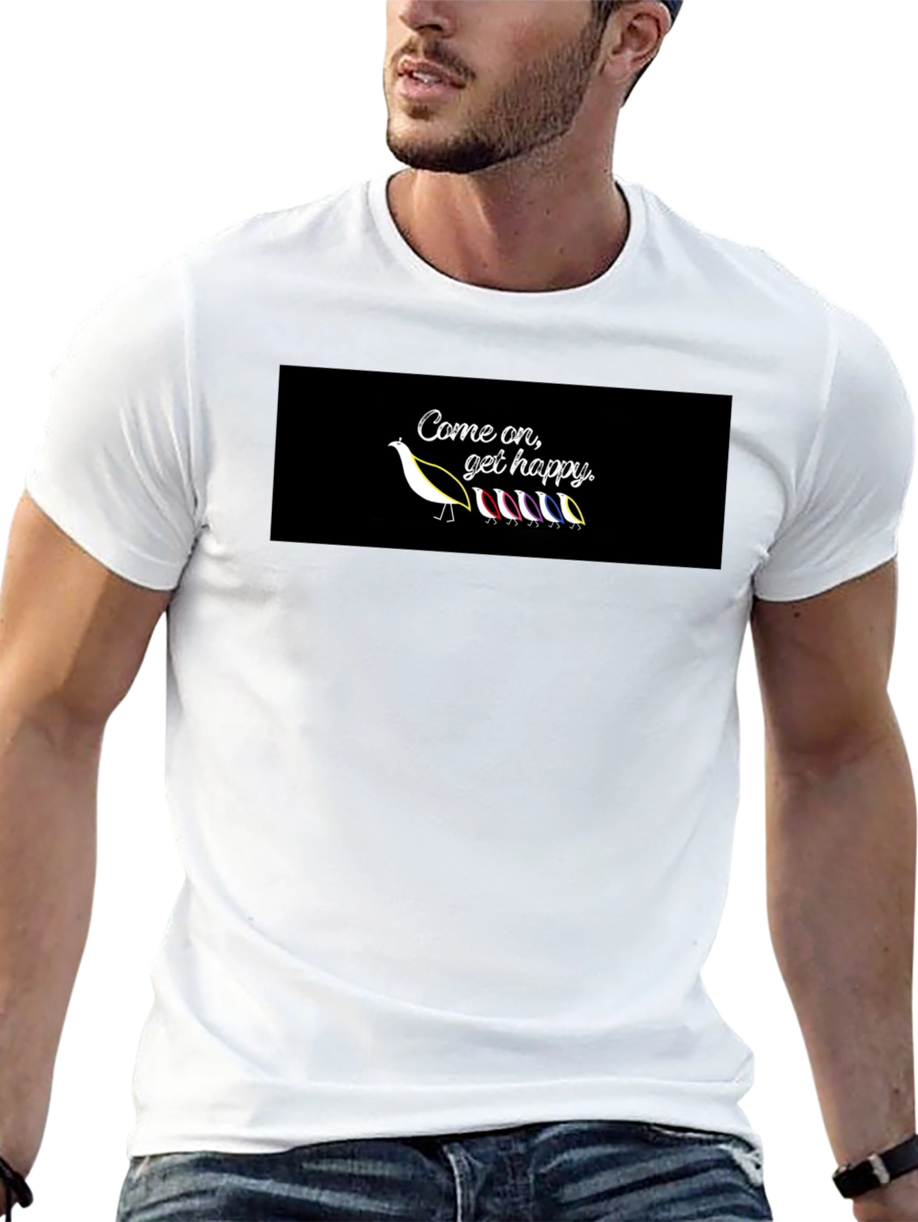 Come On Get Happy Graphic Tee