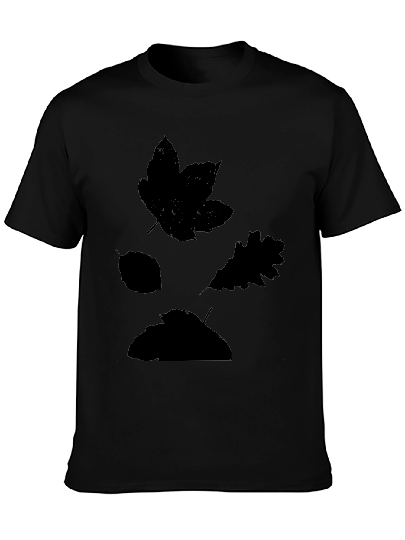 Nature Leaf Silhouette Graphic Tee - Unisex