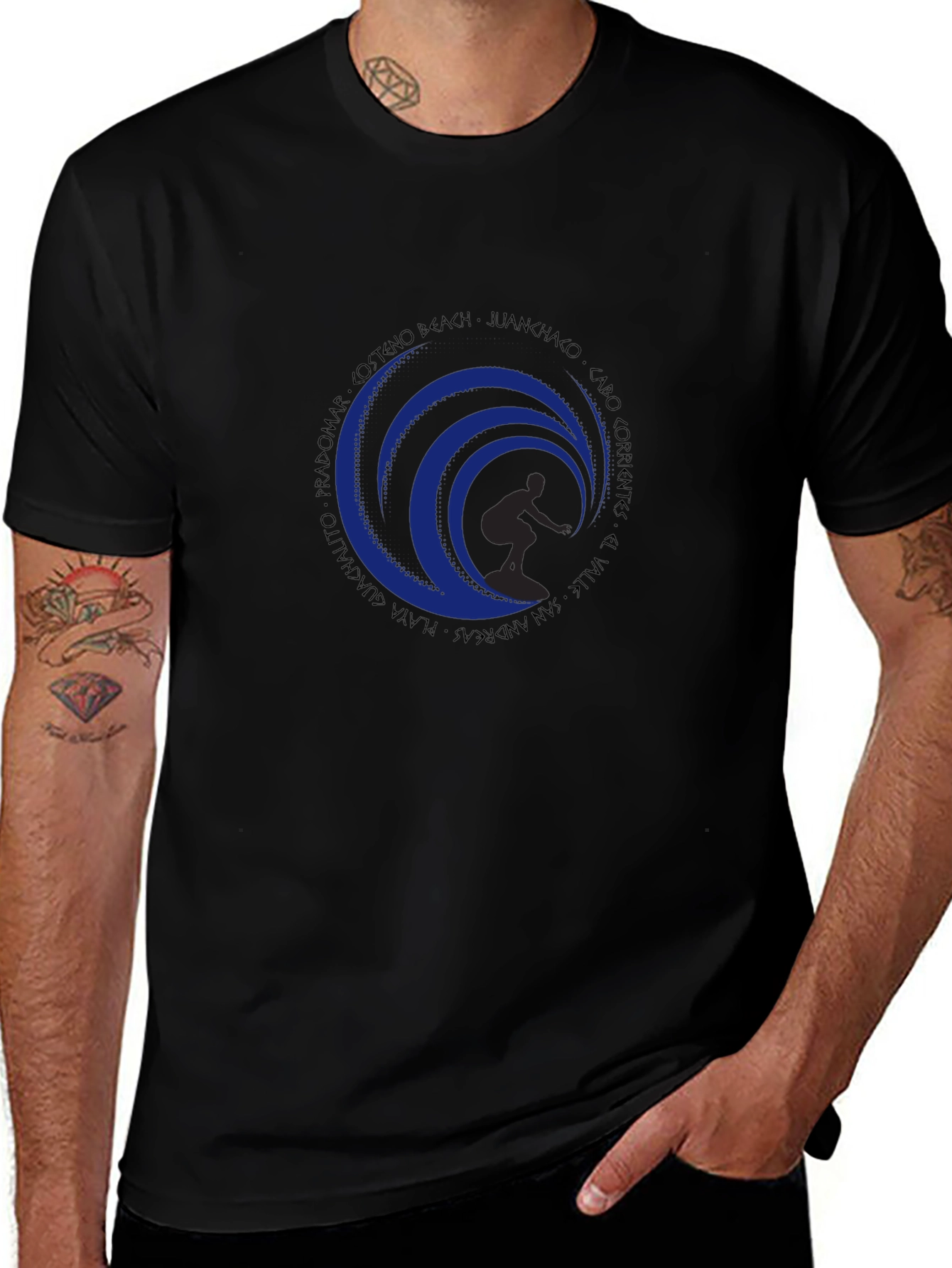 Surfer Destination Graphic Tee