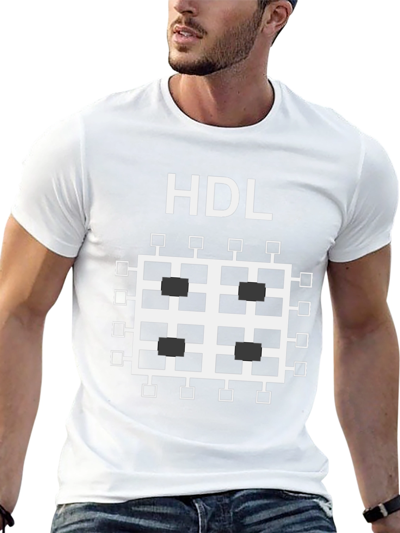 HDL T-Shirt - High-Density Logic Design Tee