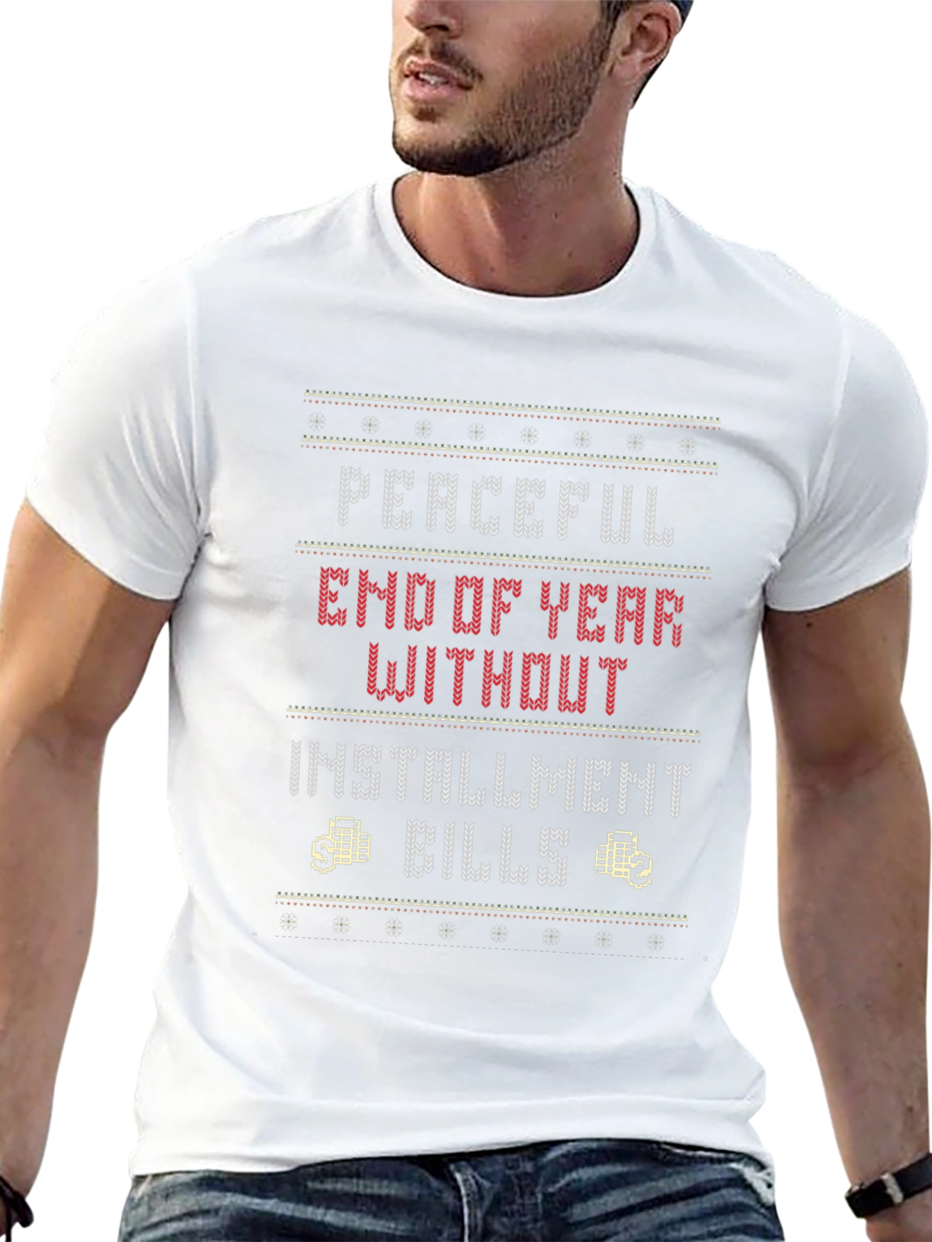 Peaceful End of Year Sweater T-Shirt