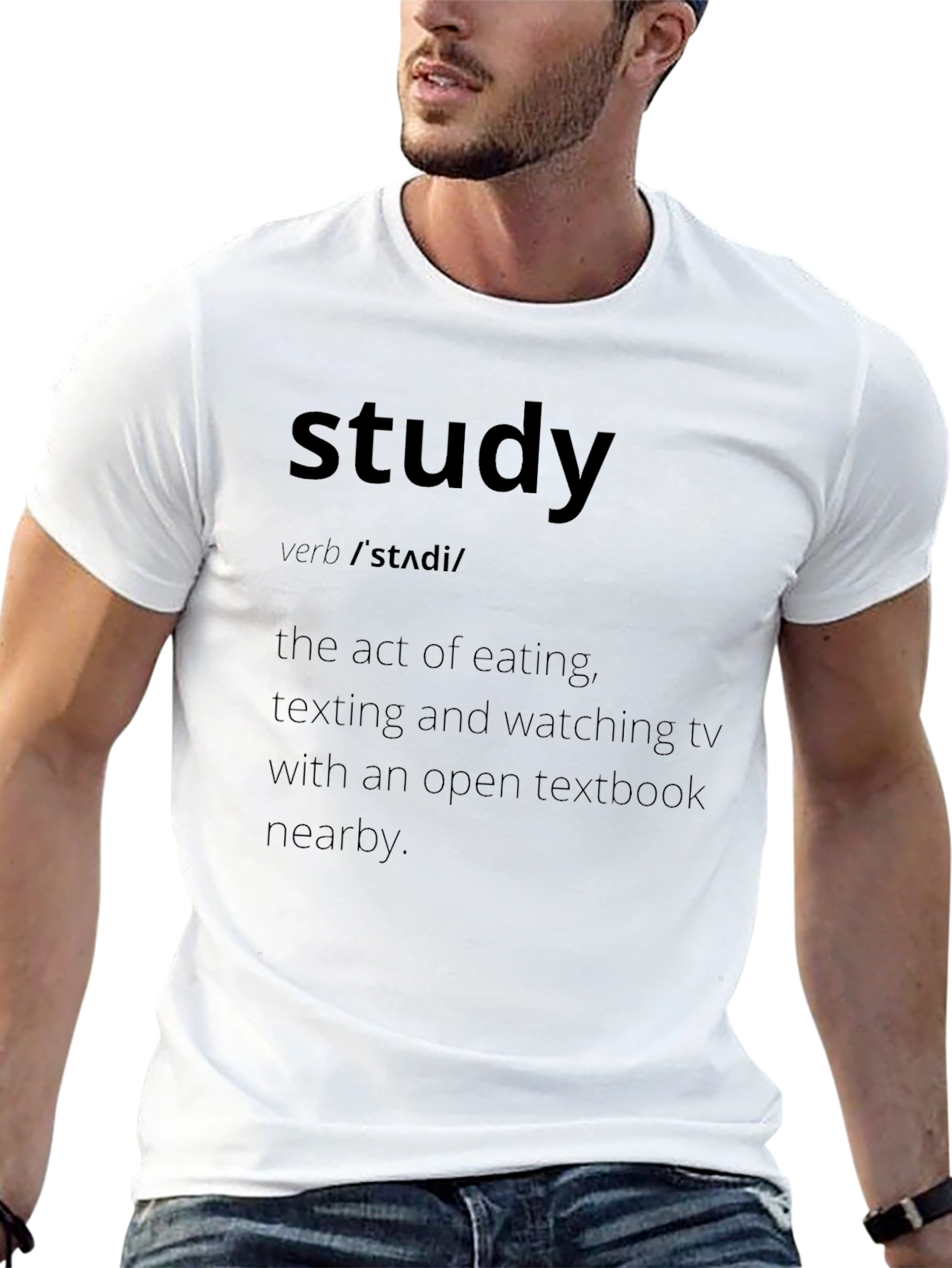 Study Definition Graphic Tee - Funny Student Shirt