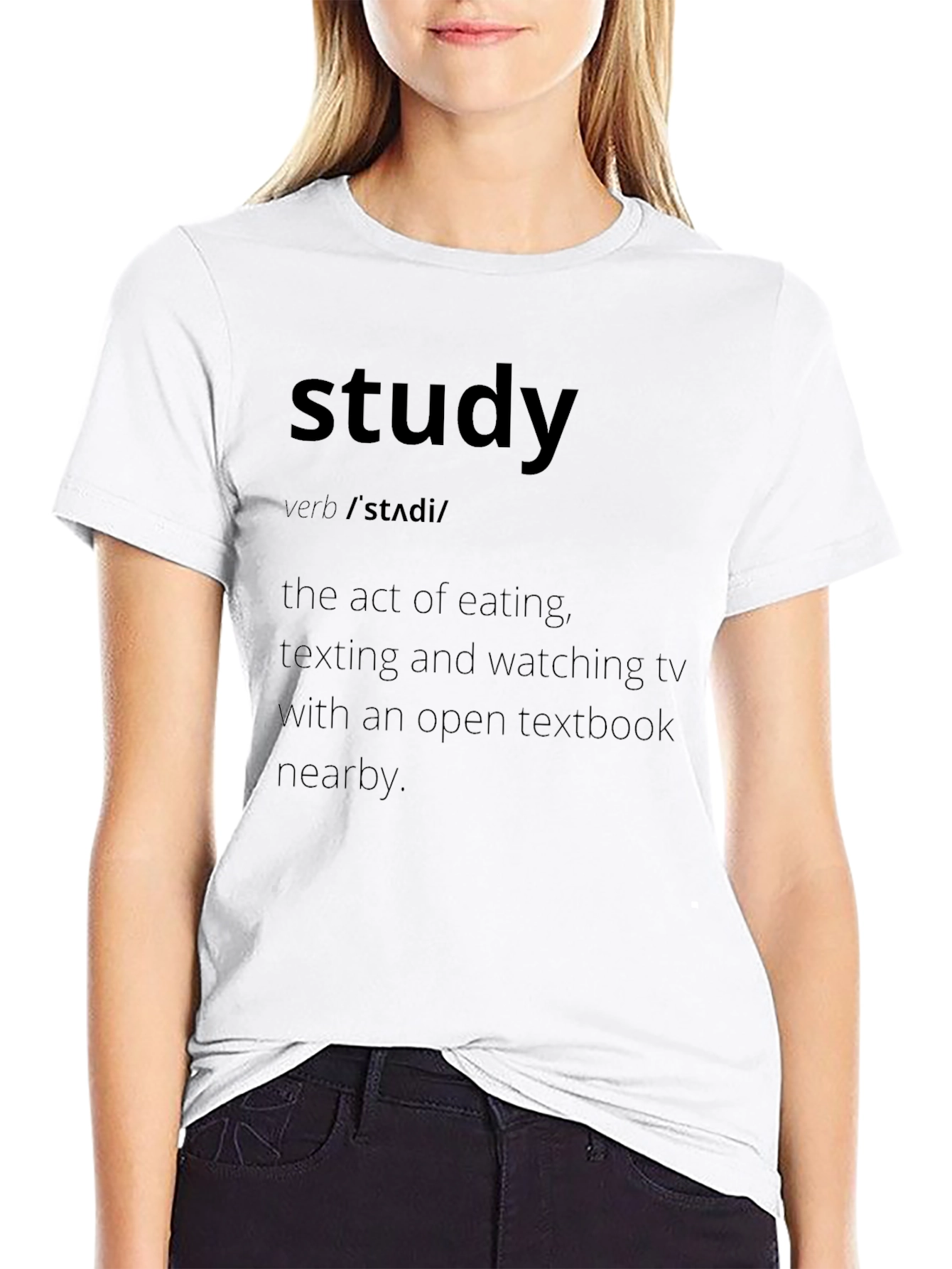 Study Definition Graphic Tee - Funny Student Shirt
