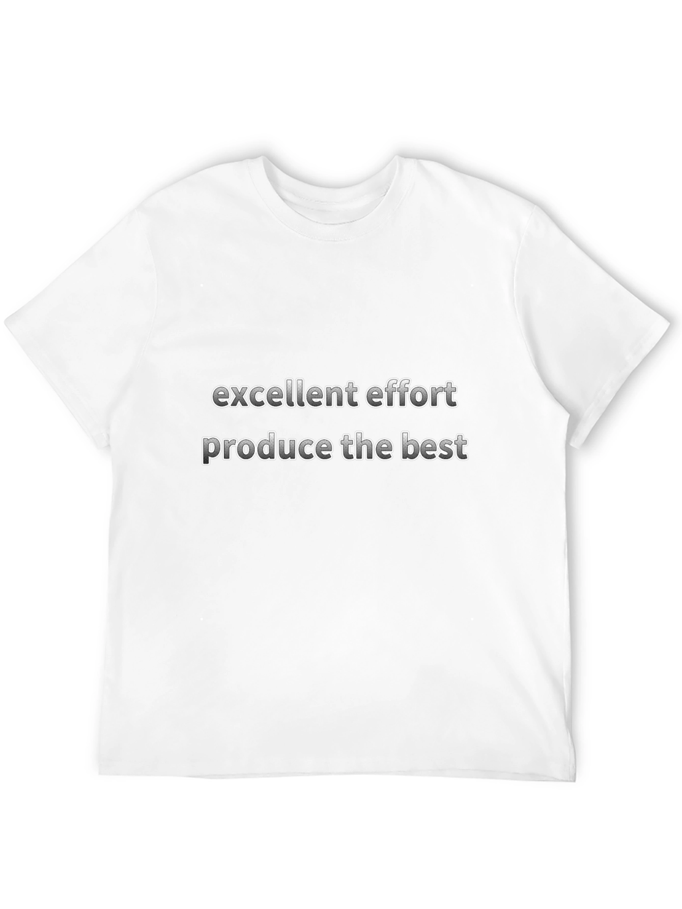 Excellent Effort Graphic Tee - Black