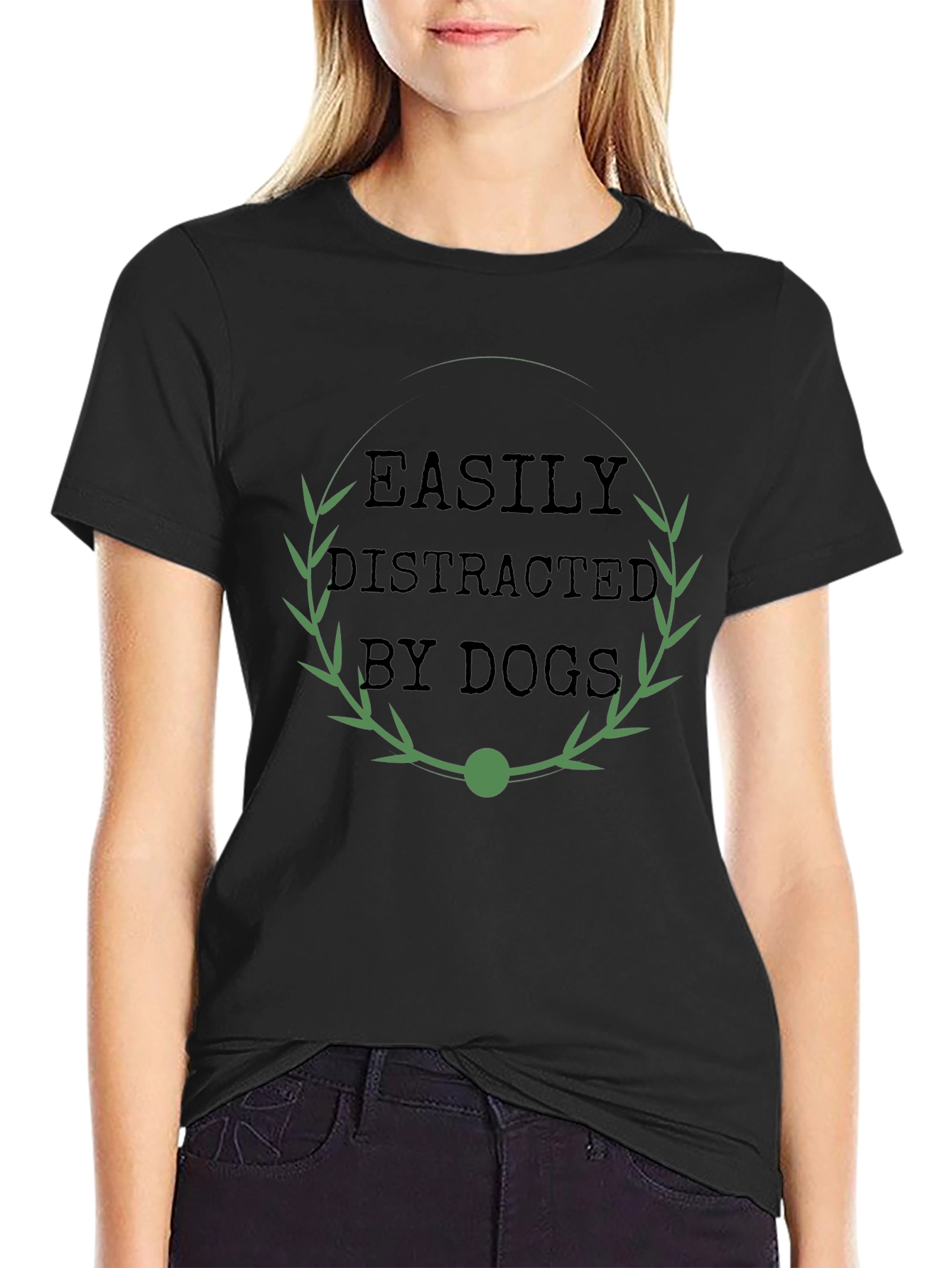 Easily Distracted By Dogs T-Shirt