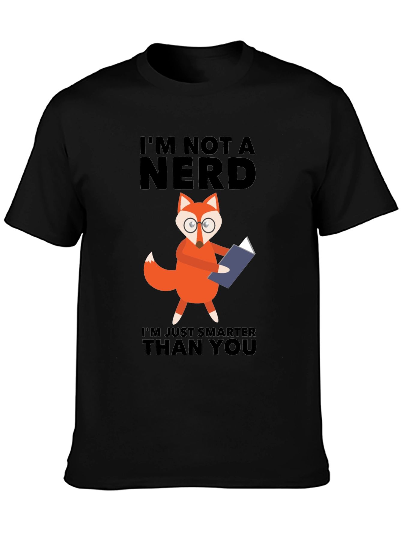 Im Not a Nerd Fox T-Shirt