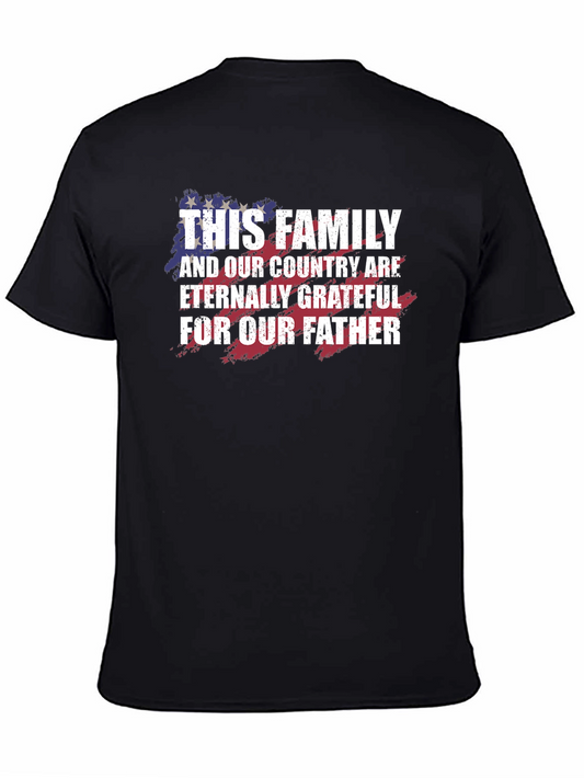 Grateful Family Patriotic T-Shirt
