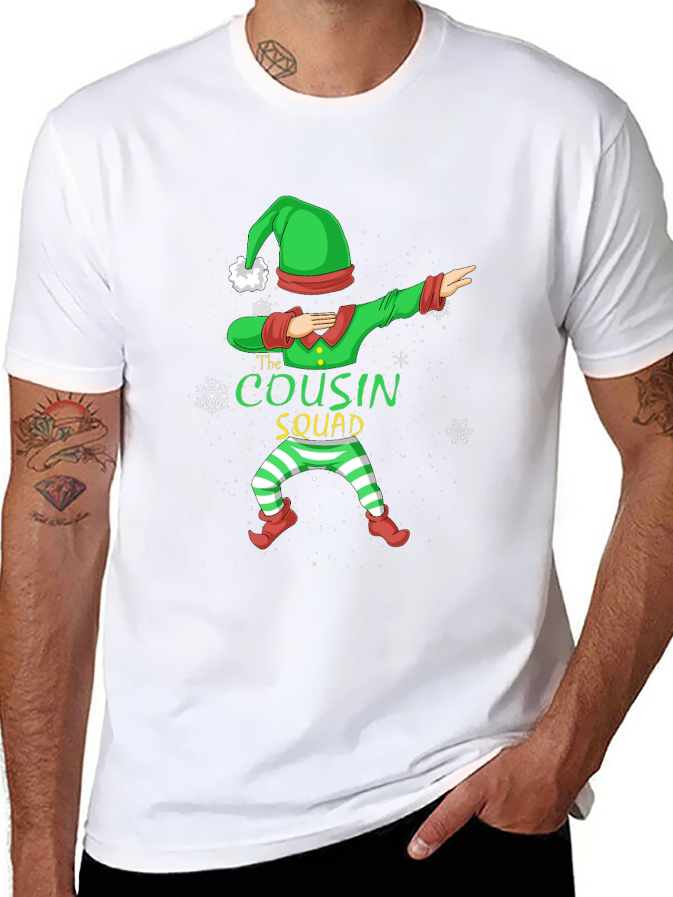 The Cousin Squad Christmas Elf T-Shirt