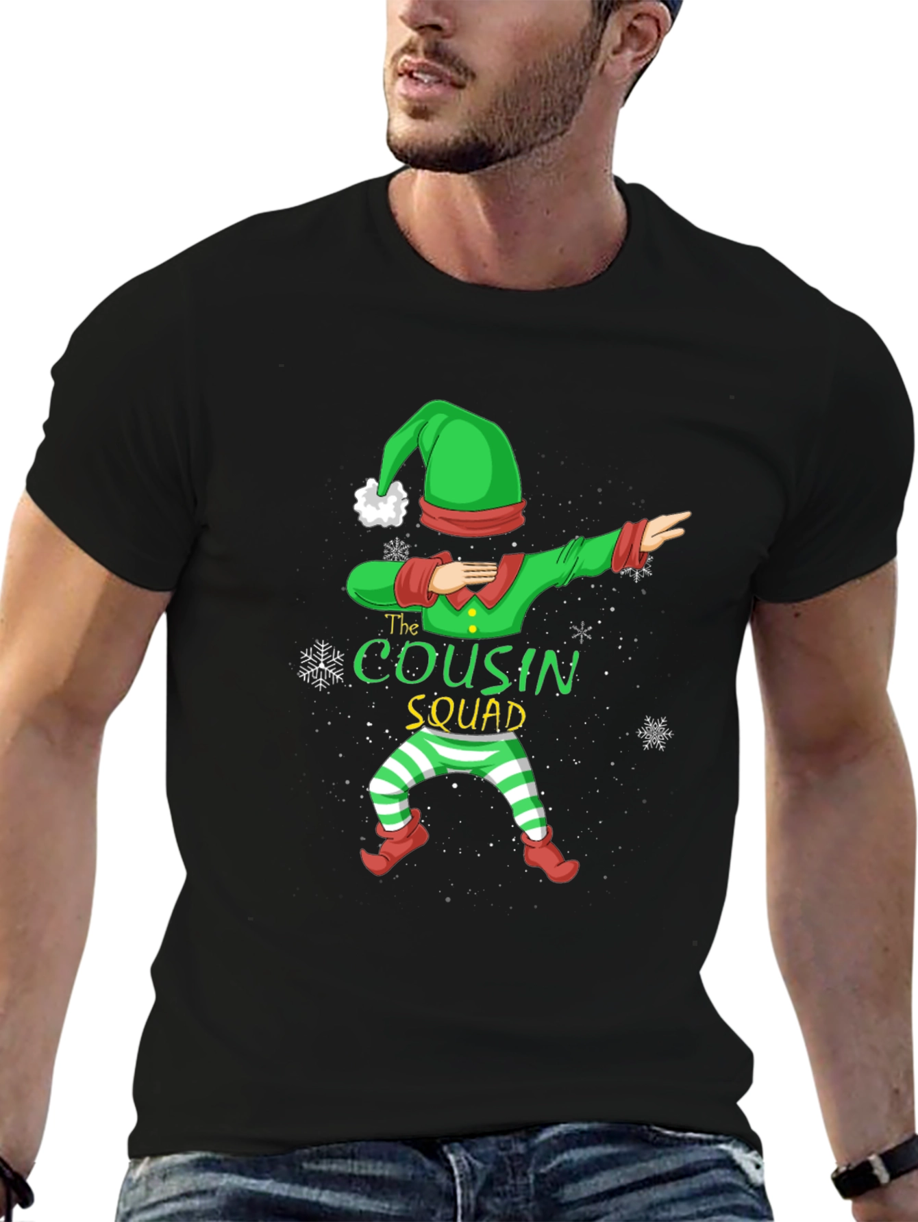 The Cousin Squad Christmas Elf T-Shirt