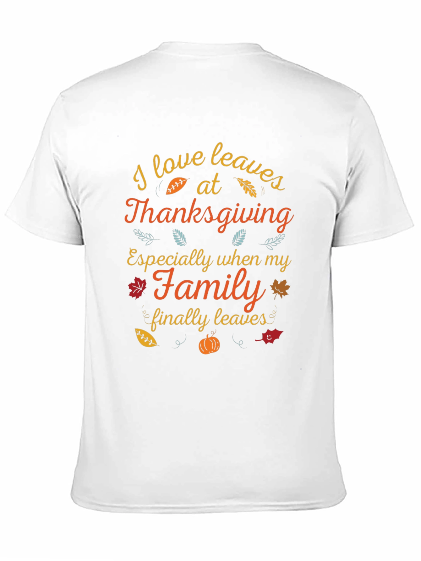 Thanksgiving Leaves Graphic Tee
