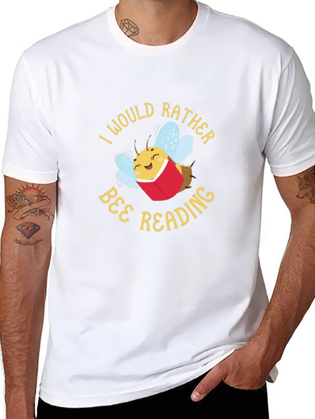 I Would Rather Bee Reading T-Shirt