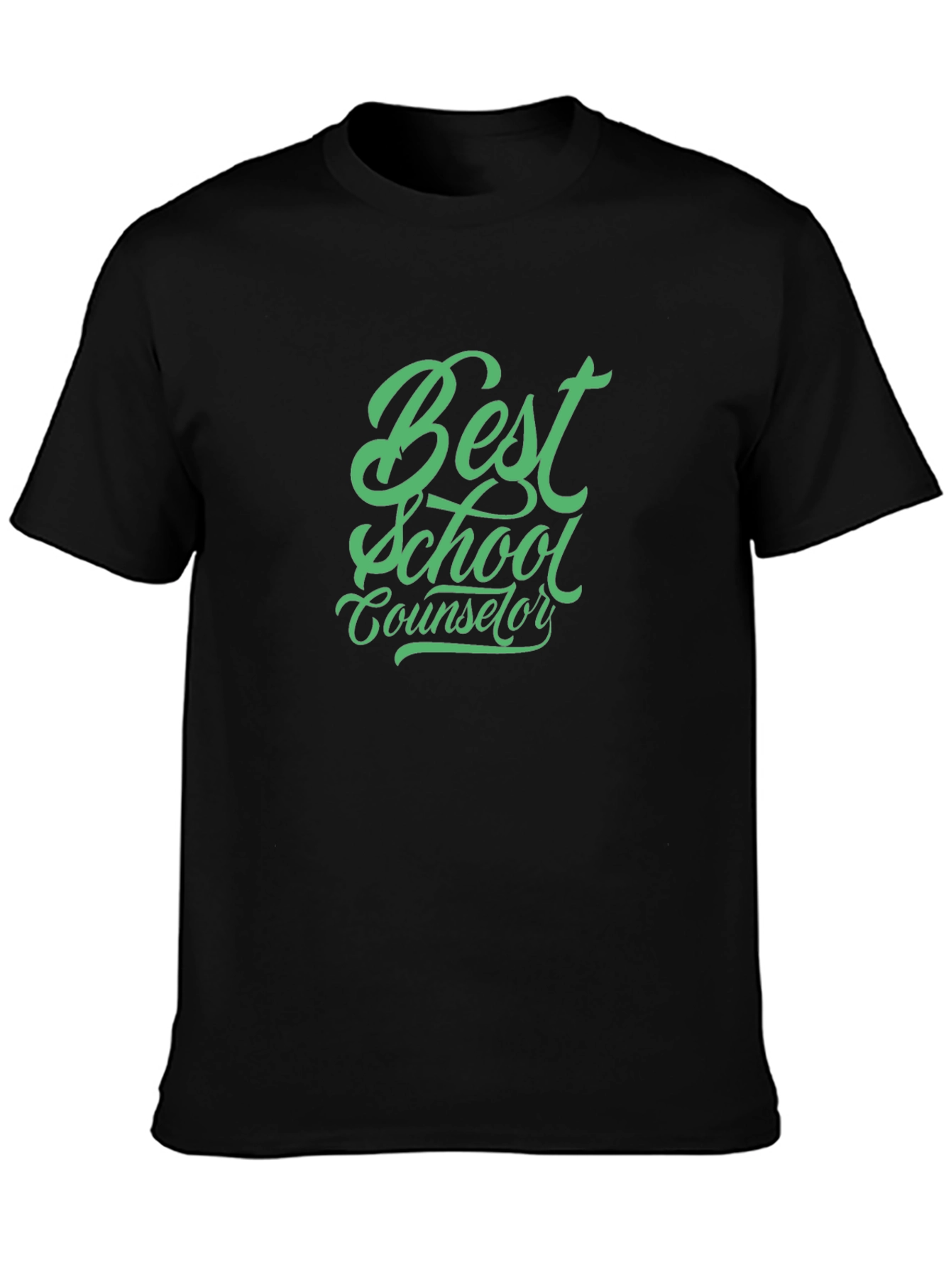 Best School Counselor T-Shirt - Unisex Black Tee