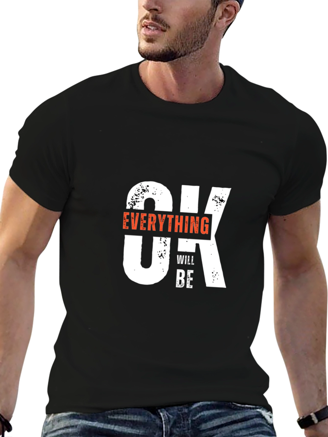 Everything Will Be OK Graphic Tee - Mens