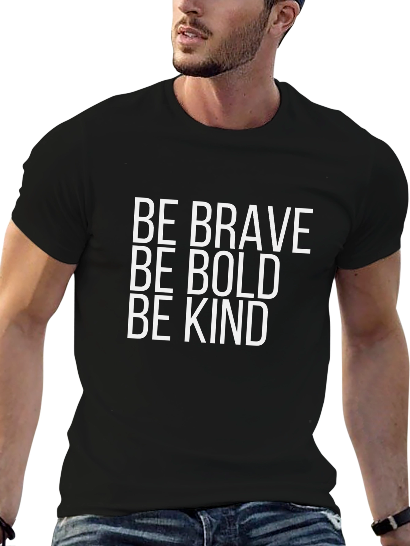 Be Brave Be Bold Be Kind Graphic Tee