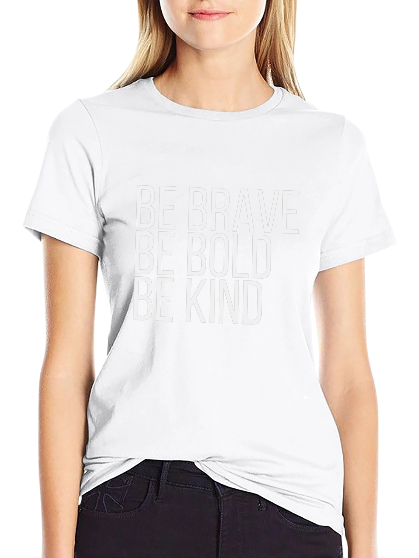 Be Brave Be Bold Be Kind Graphic Tee