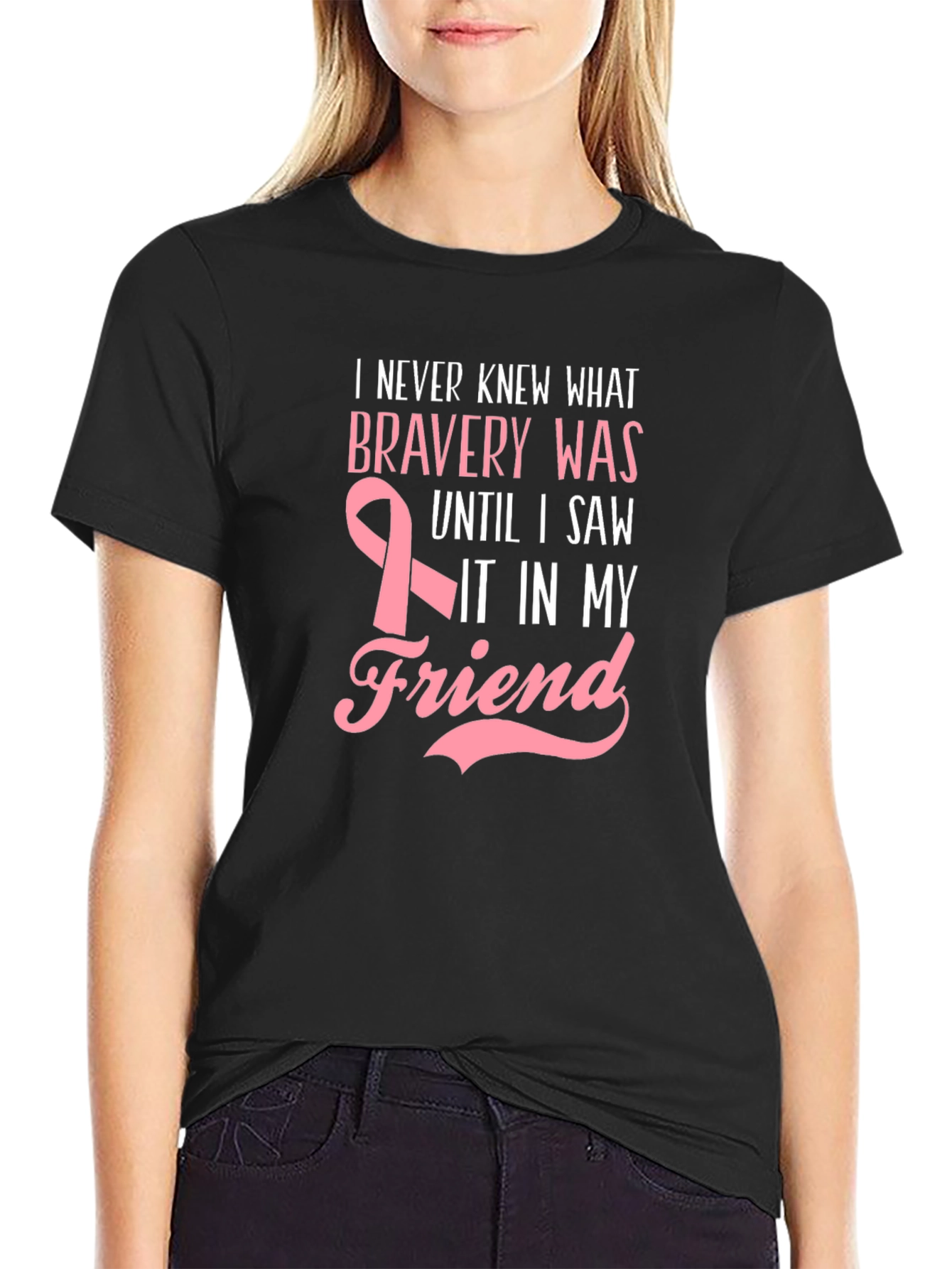 Bravery Breast Cancer Awareness T-Shirt