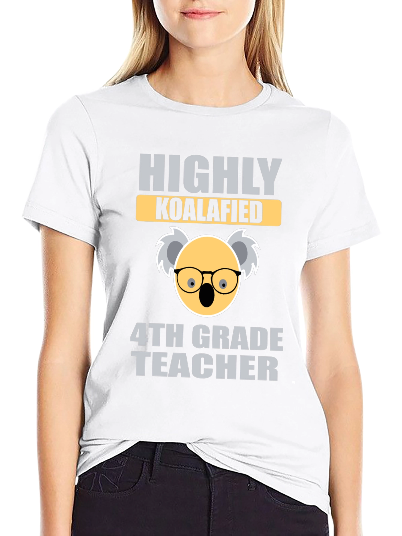 Highly Koalafied 4th Grade Teacher T-Shirt