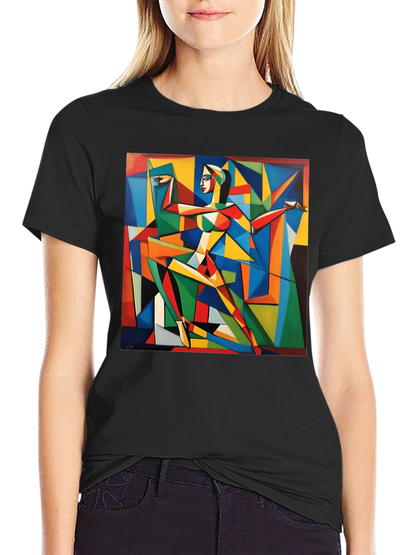 Abstract Geometric Art T-Shirt