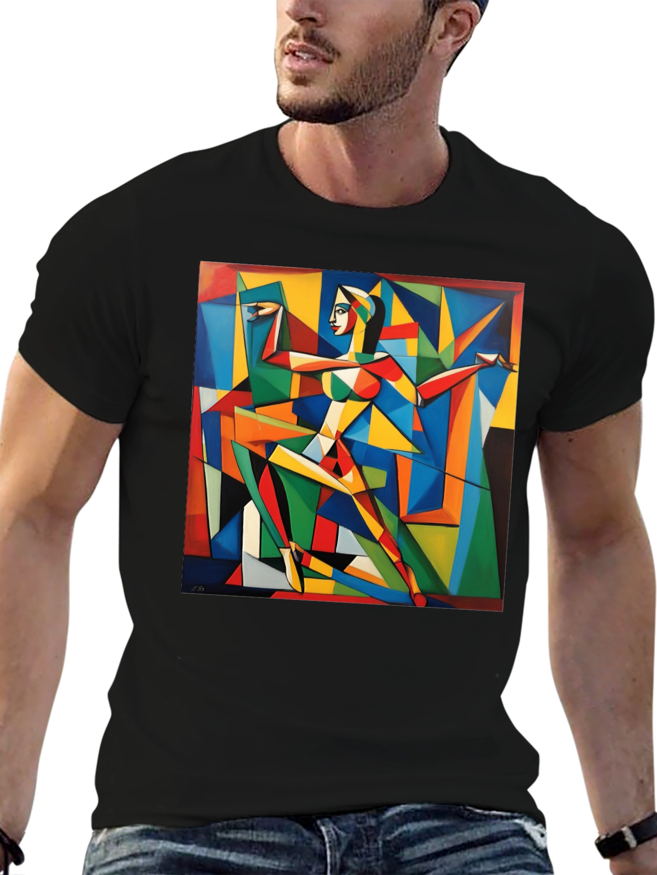 Abstract Geometric Art T-Shirt