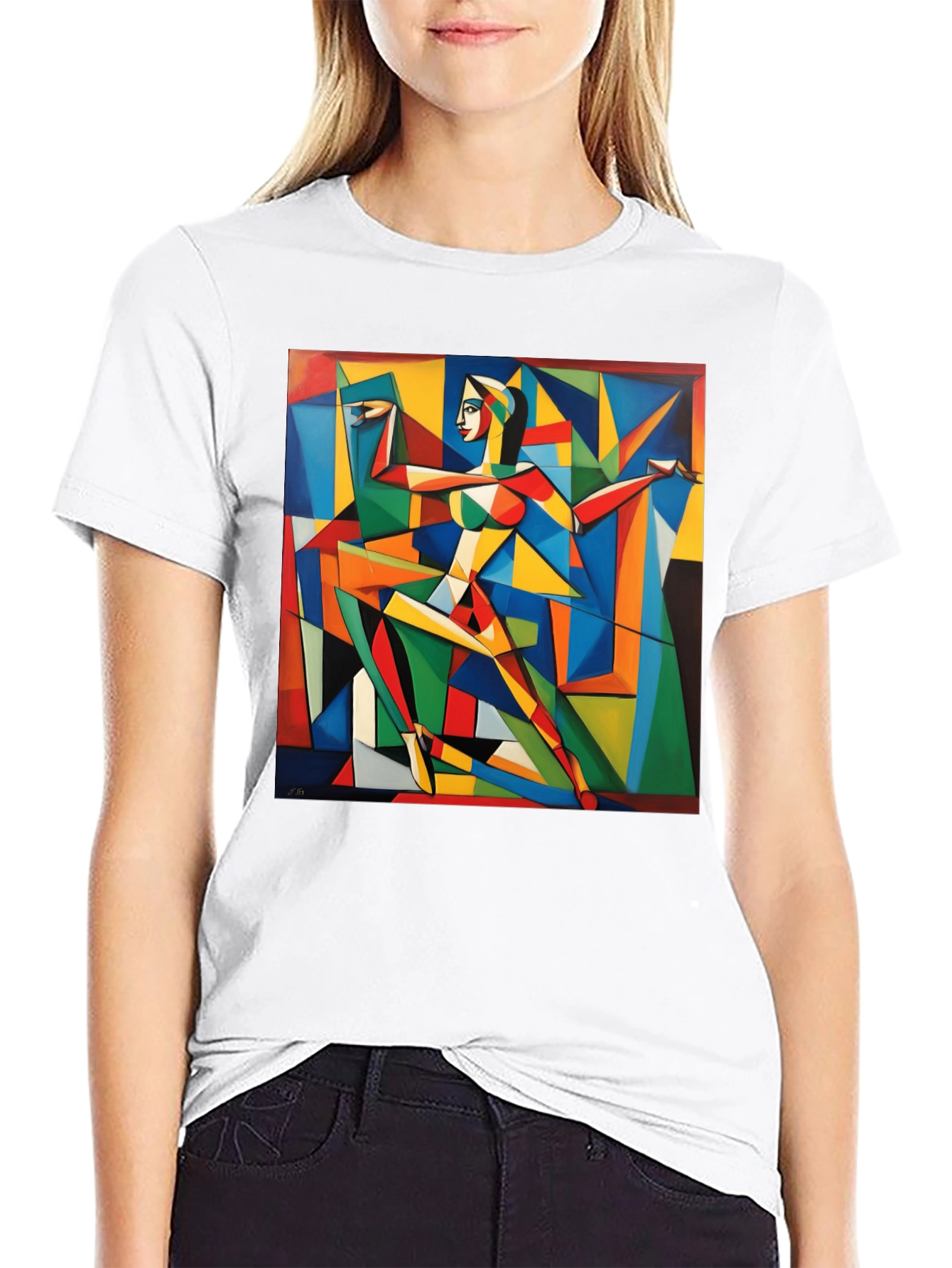 Abstract Geometric Art T-Shirt