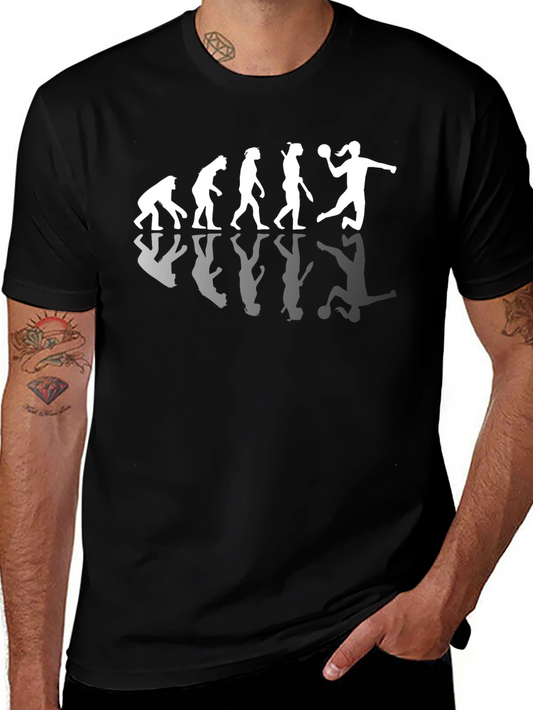 Handball Evolution T-Shirt - Athlete Gift Tee