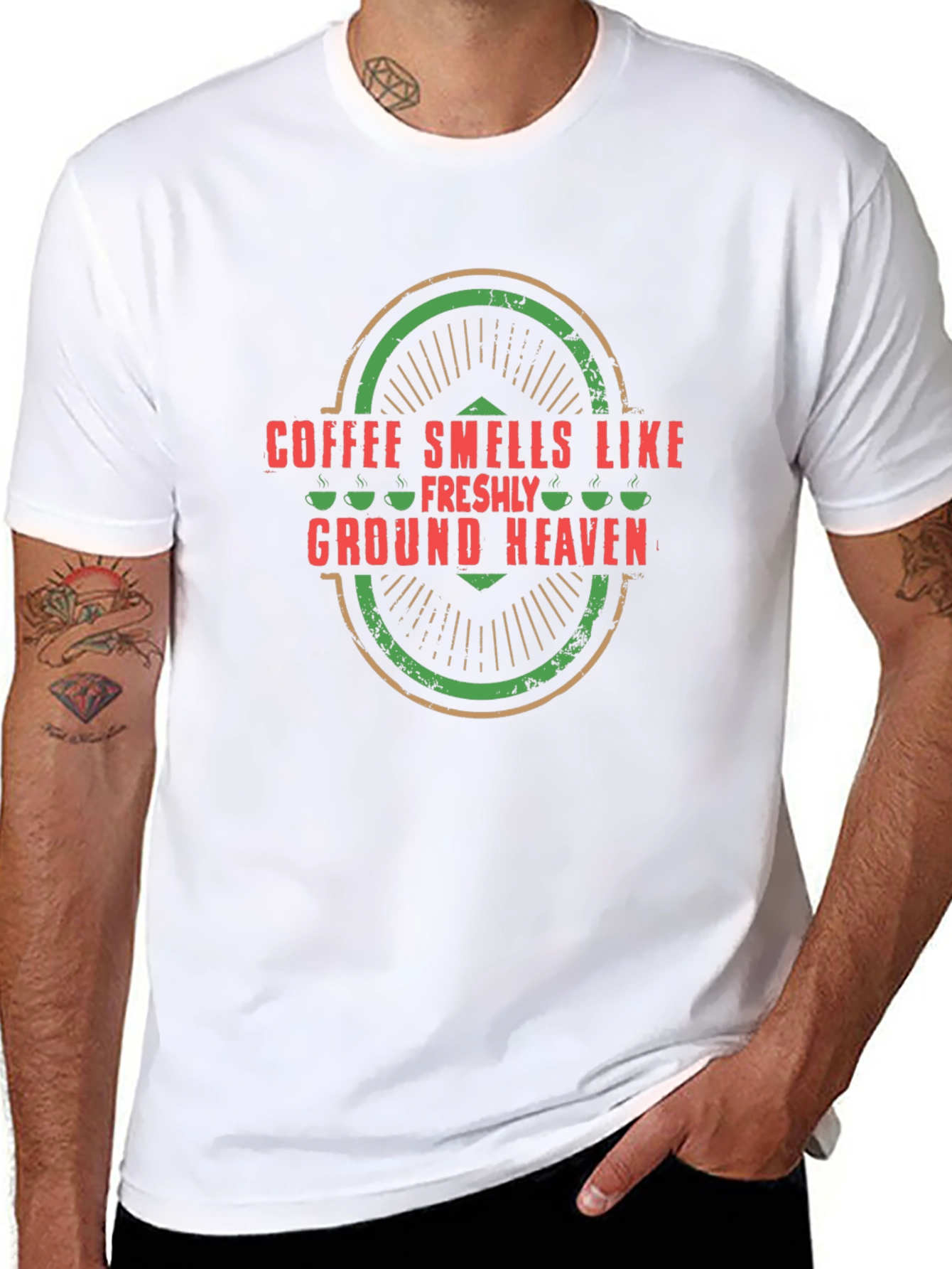 Coffee Smells Like Ground Heaven T-Shirt